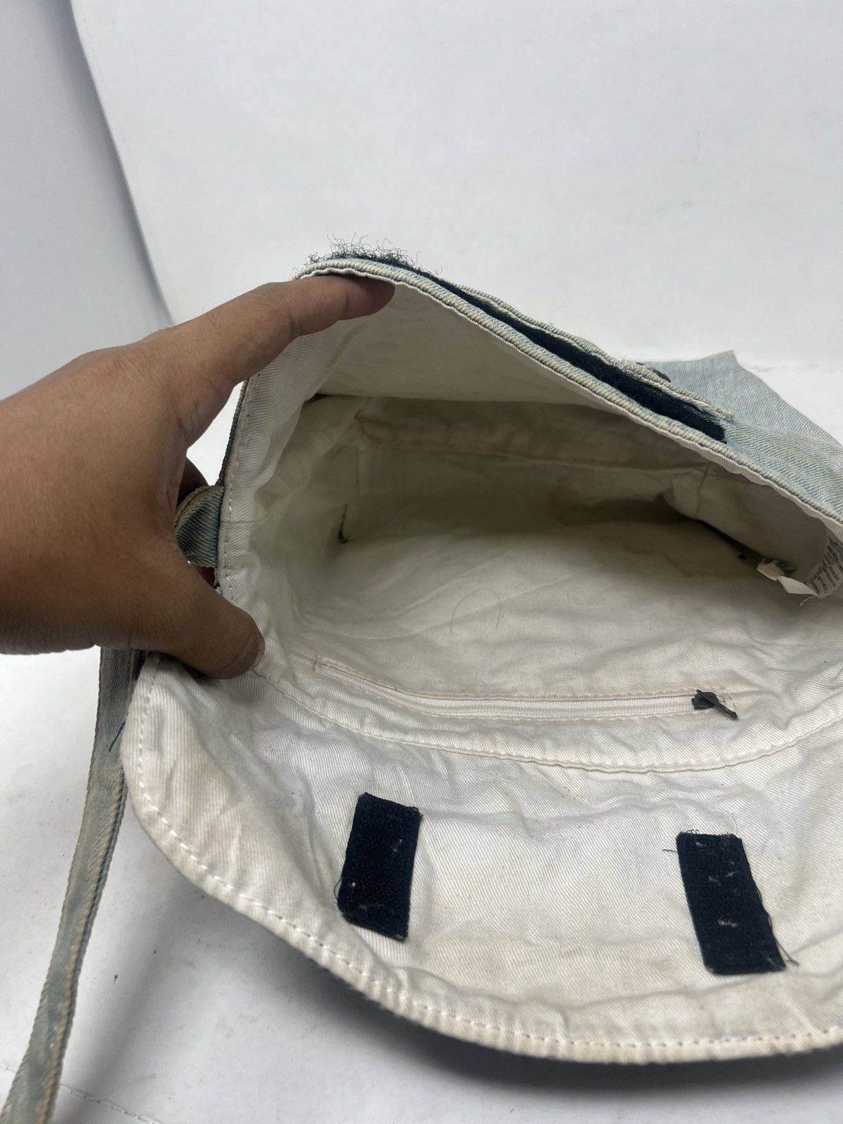 Lee Vintage Lee Union Made Denim Fade Cross body Bag Size ONE SIZE - 14 Thumbnail