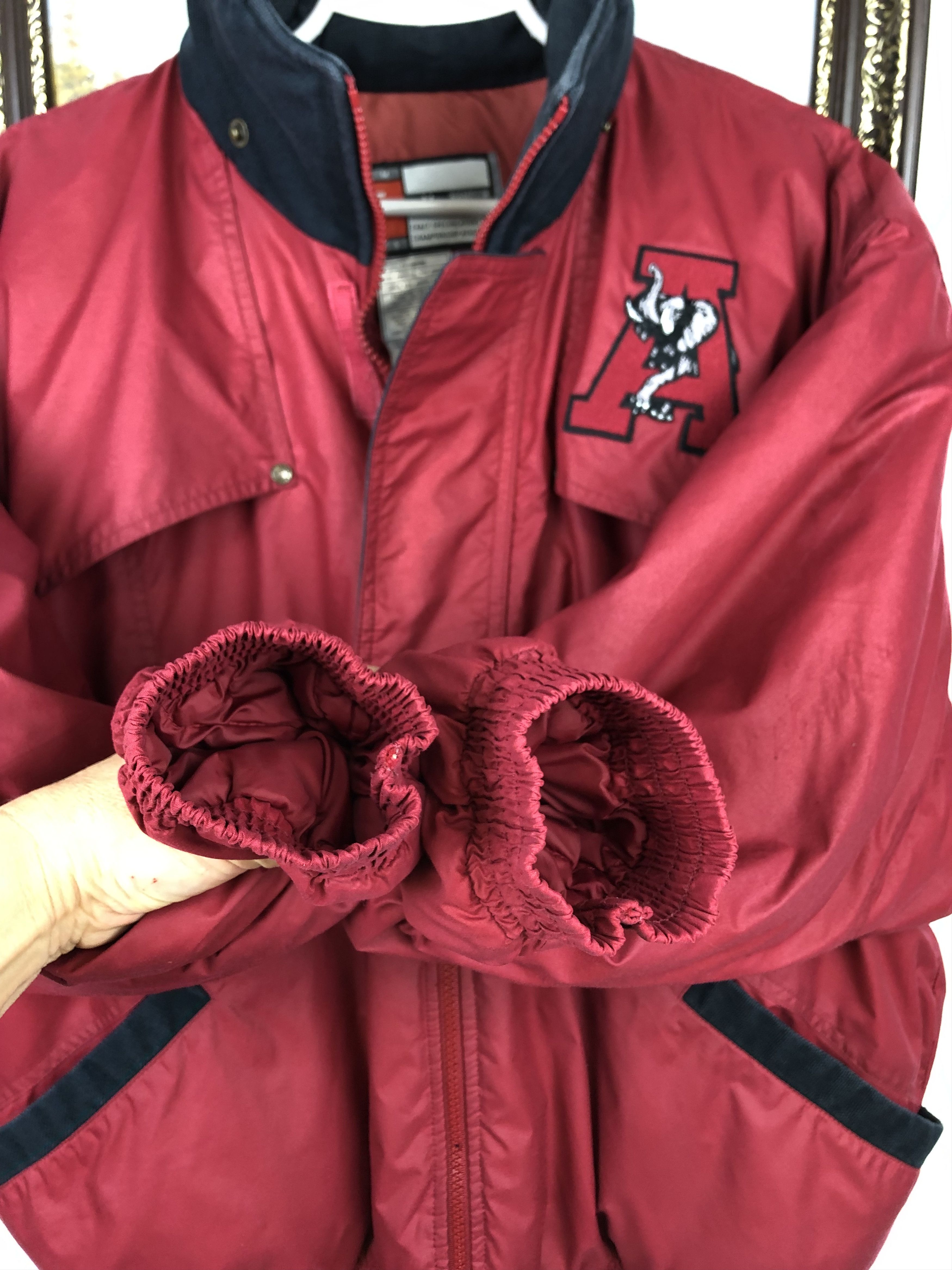 Nike × Vintage Vintage 90's Nike Alabama Crimson Tide Jacket Mens Bomber Size US M / EU 48-50 / 2 - 3 Thumbnail