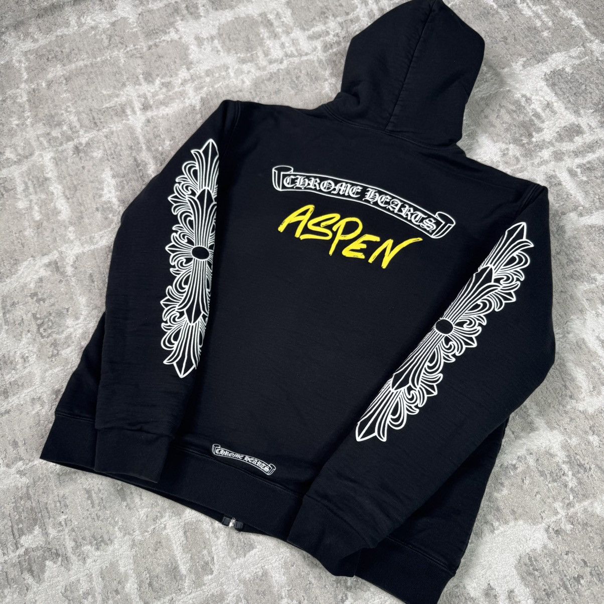Chrome Hearts Aspen exclusive floral thermal zip up hoodie Size US L / EU 52-54 / 3 - 2 Thumbnail