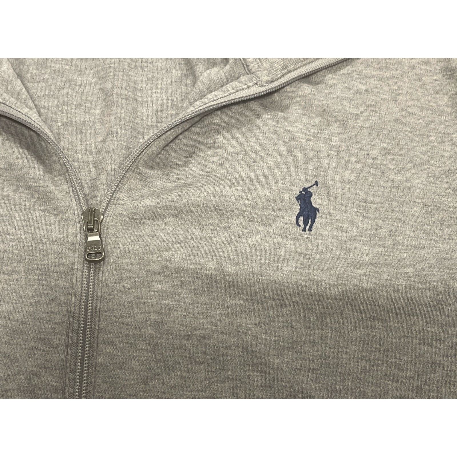 Polo Ralph Lauren Polo Ralph Lauren Performance Track Jacket Full Zip Gray Men's Large Size US L / EU 52-54 / 3 - 3 Thumbnail