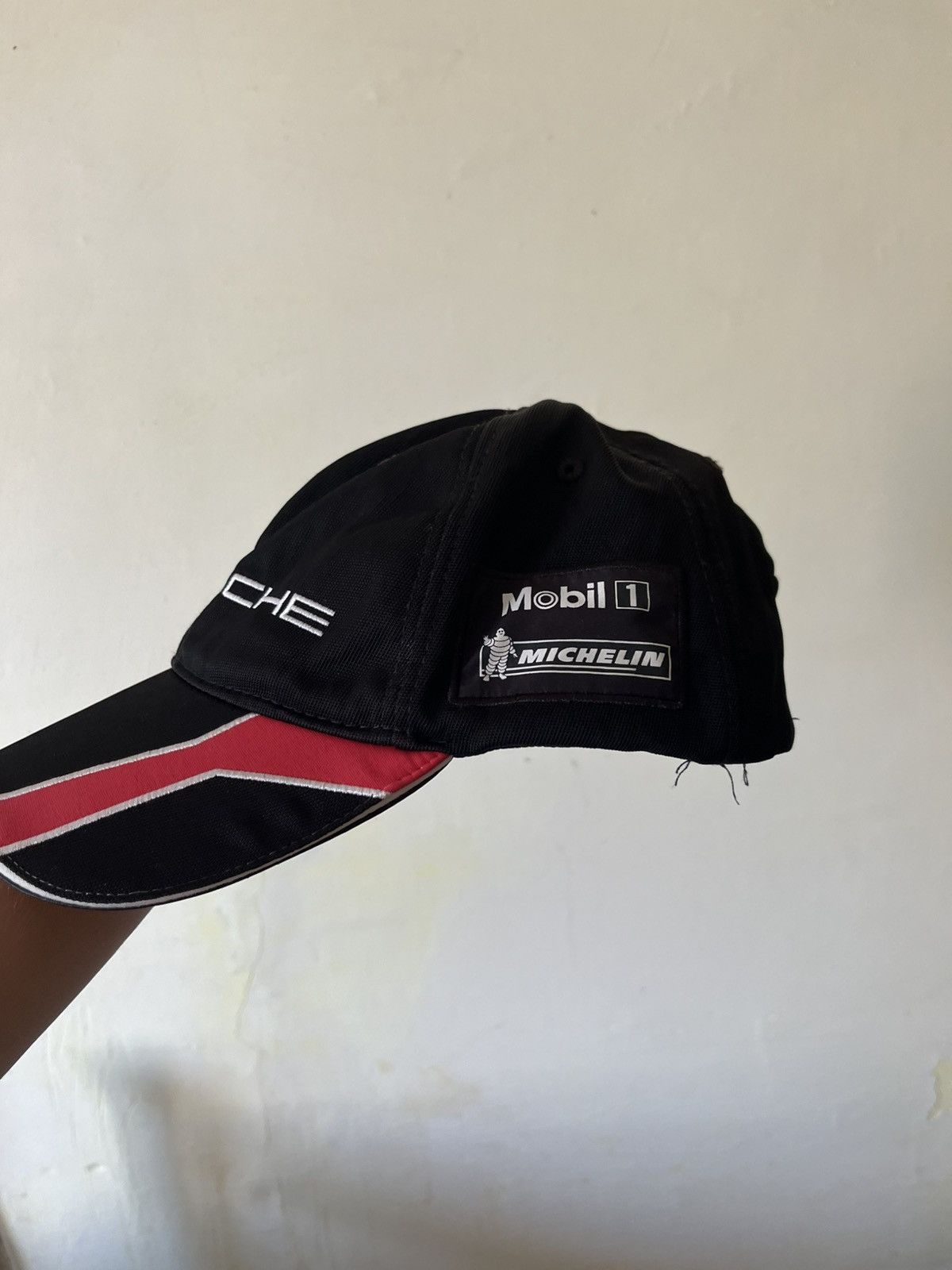 Porsche Design Porsche Motorsport Cap — Black/Red Y2K Size ONE SIZE - 4 Thumbnail