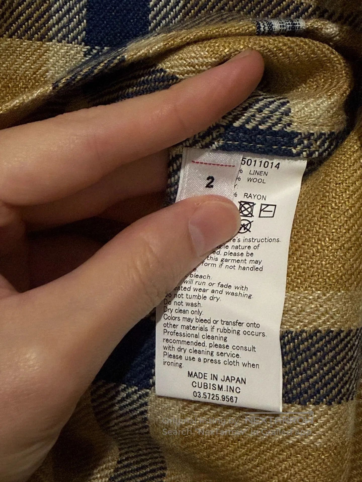 Visvim VISVIM 23AW Lumber Wool Shirt. Size US M / EU 48-50 / 2 - 5 Thumbnail