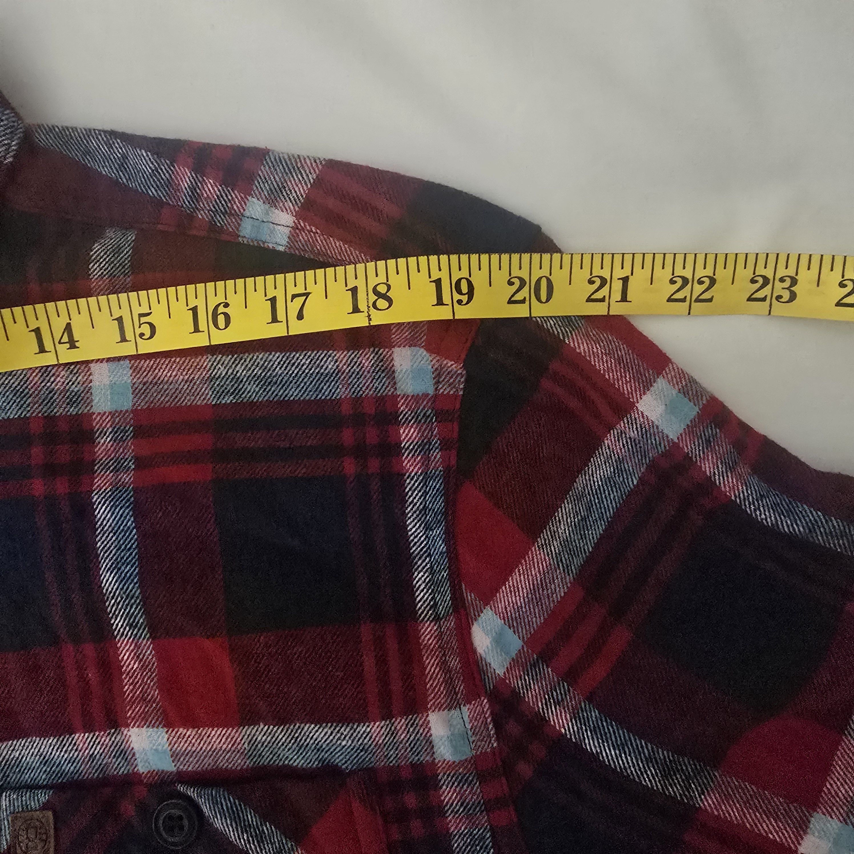 Coleman Coleman Men's Red Plaid Shirt XL Size US XL / EU 56 / 4 - 16 Thumbnail
