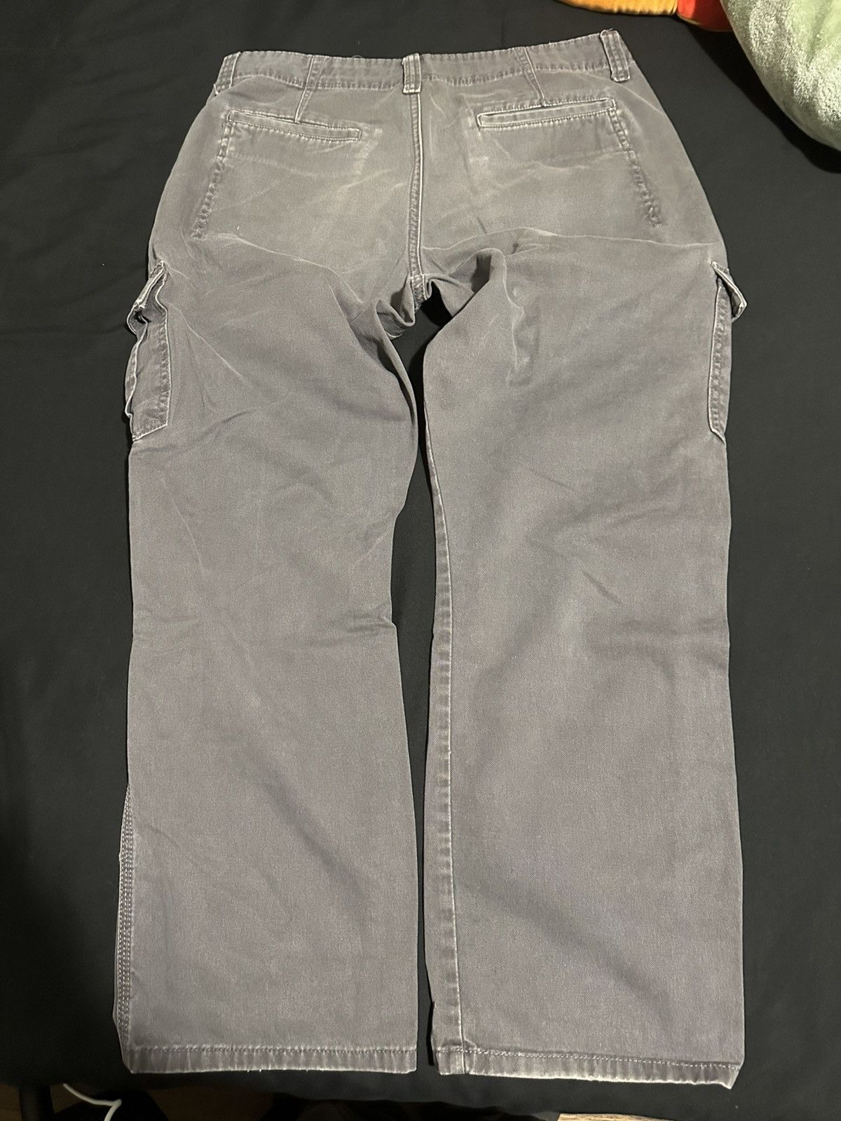 Vintage × Wrangler Wrangler Relaxed Fit Cargos 🩶 Size US 32 / EU 48 - 2 Thumbnail
