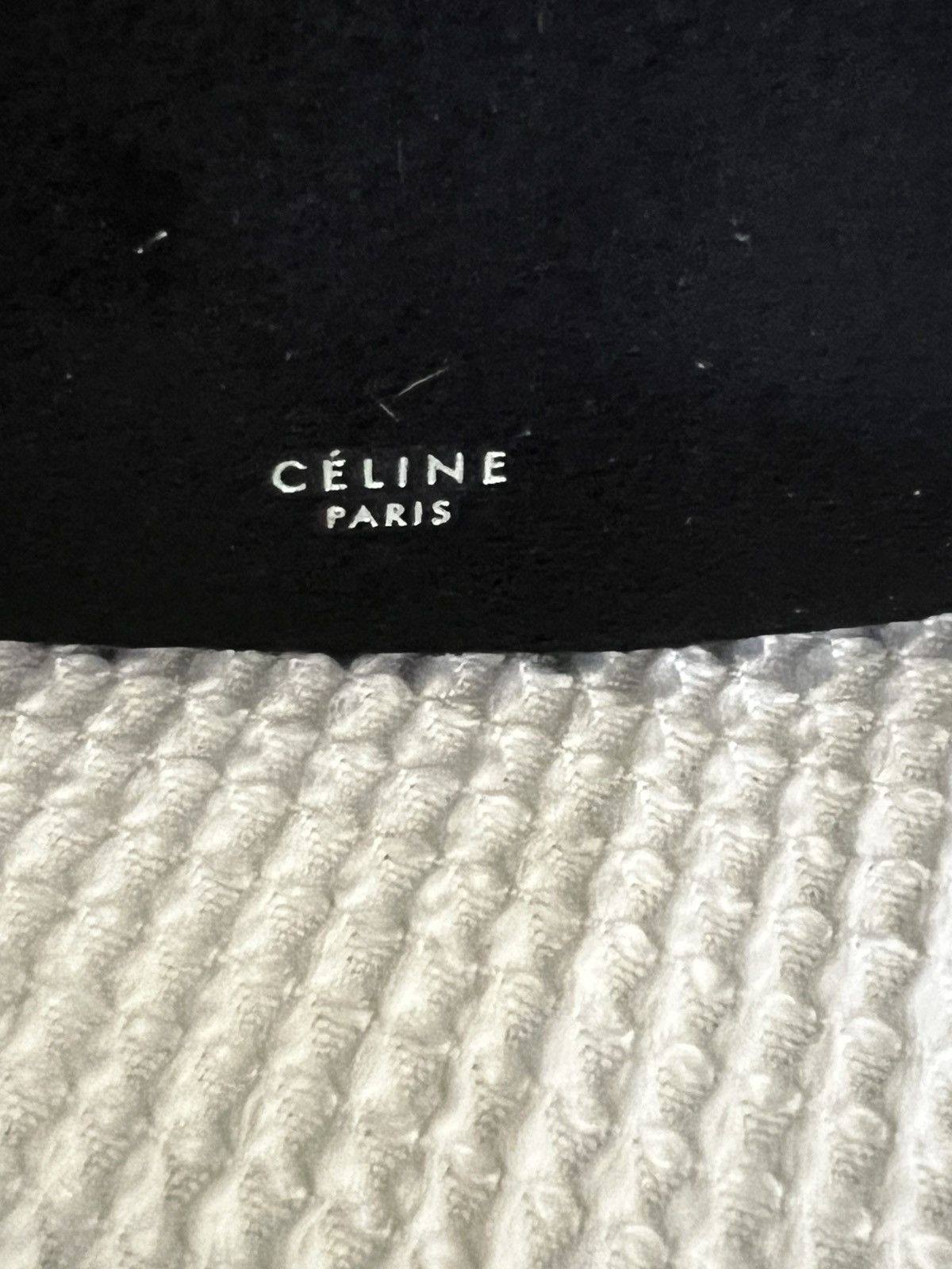 Other Celine Paris Black Suede Sunglass Zipper Pouch Case Size ONE SIZE - 3 Thumbnail