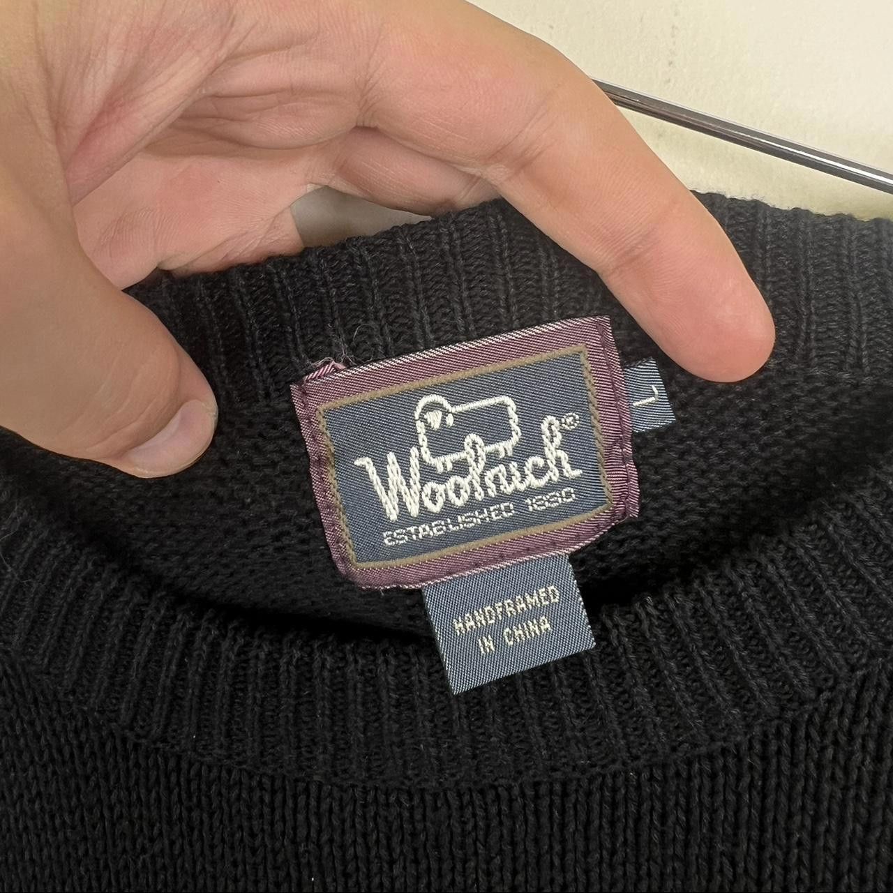 Woolrich Woolen Mills Vintage Woolrich Christmas Sweater with Santa Claus Design Size US L / EU 52-54 / 3 - 4 Thumbnail