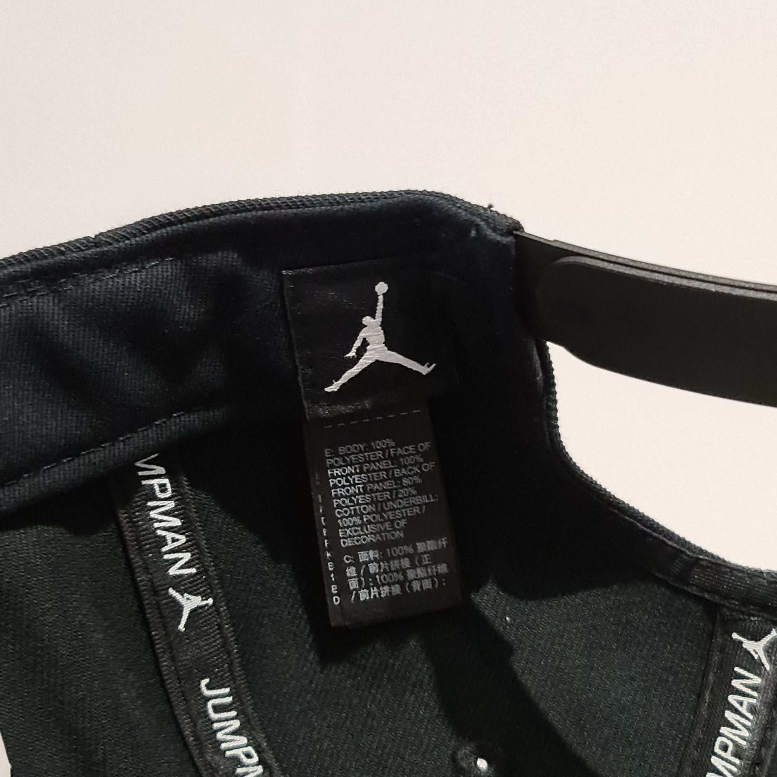 Jordan Brand Jordan Cap Snapback 'CNY Jumpman' Black/Blue Size ONE SIZE - 8 Thumbnail