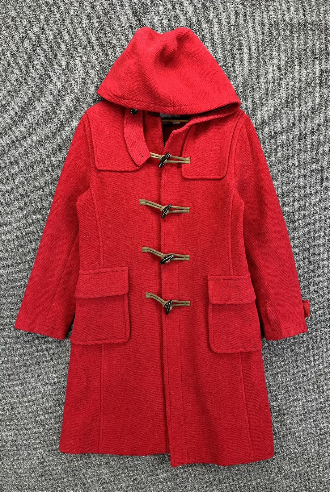 Peyton Palace by PPFM Hooded Wool Duffle Coat Jacket