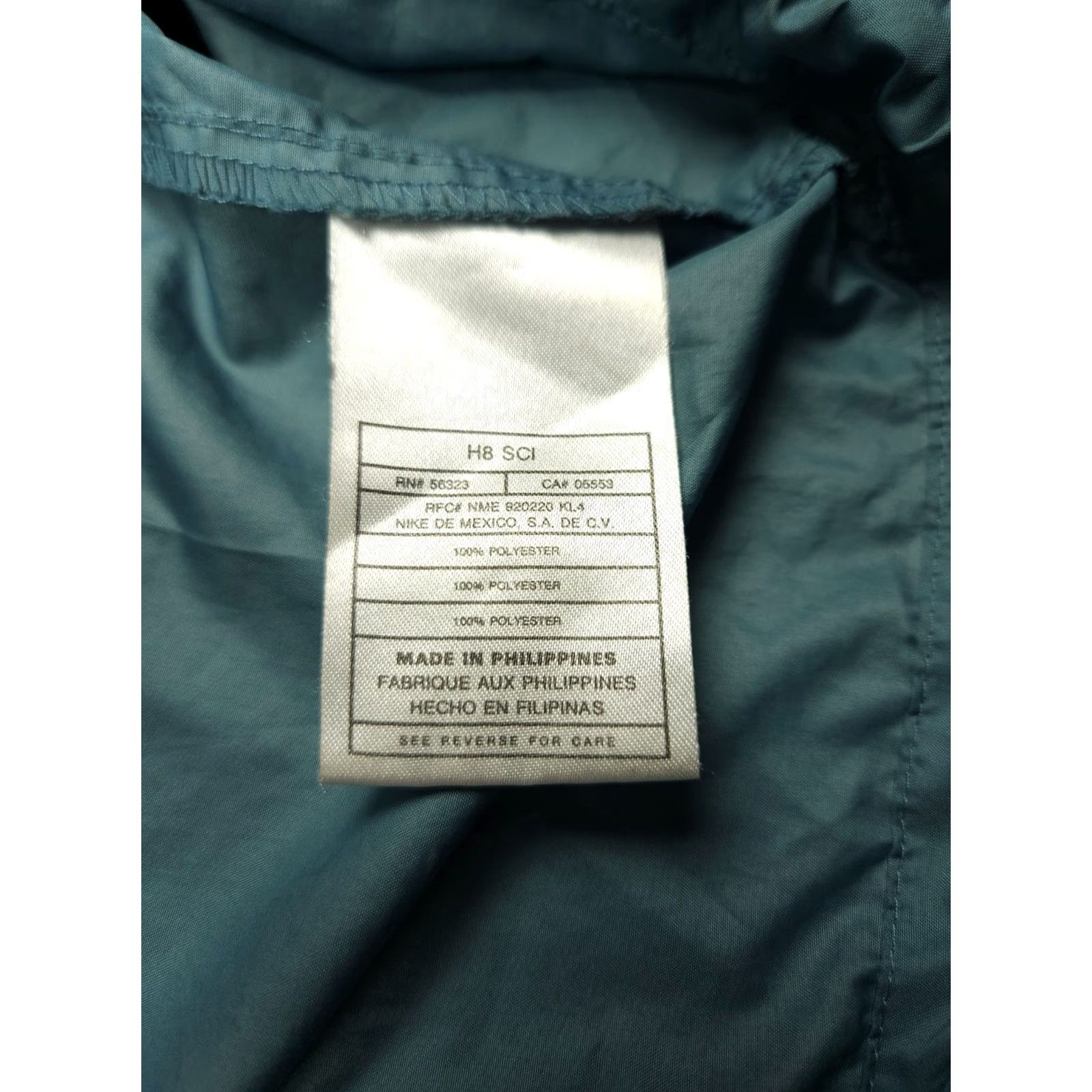 Nike VINTAGE Nike Jacket Women Medium Green 1/4 Zip Lightweight White Label Packable Windbreaker Size M / US 6-8 / IT 42-44 - 7 Thumbnail
