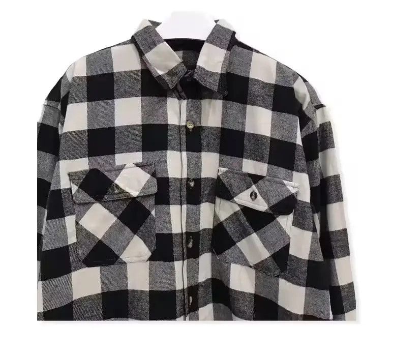 Flannel Vedersi Mirano Plaid Tartan Flannel Shirt Size US L / EU 52-54 / 3 - 2 Thumbnail