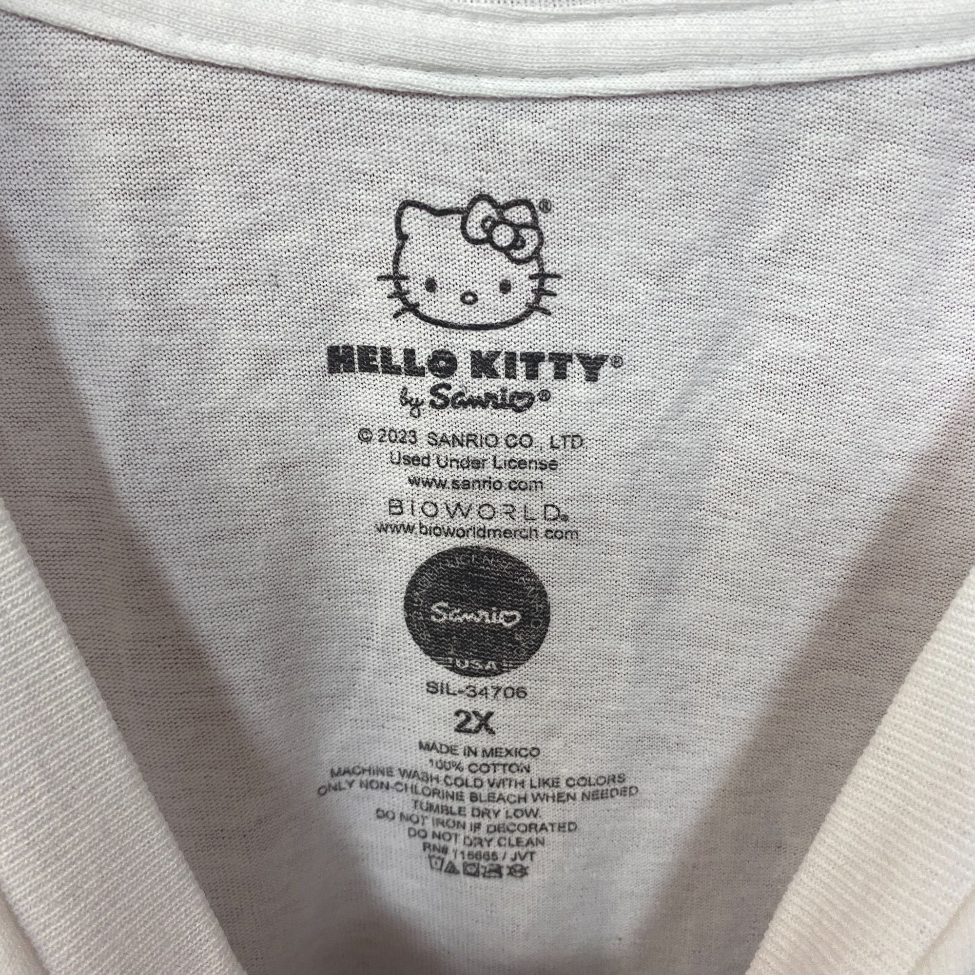 Other Sanrio Hello Kitty Graffiti Art T-Shirt 2XL Size XXL / US 16-18 / IT 52-54 - 4 Thumbnail
