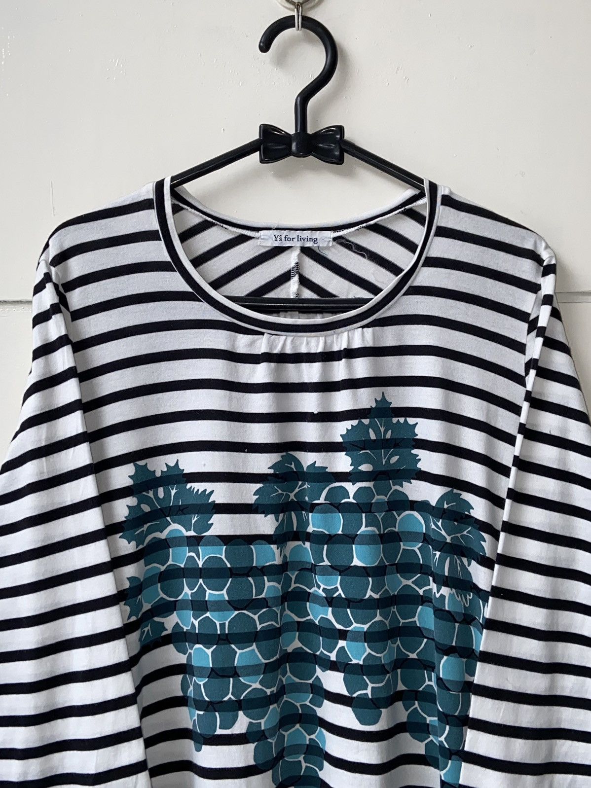 Y's × Yohji Yamamoto Y’S FOR LIVING Striped T-shirt Size US S / EU 44-46 / 1 - 3 Thumbnail