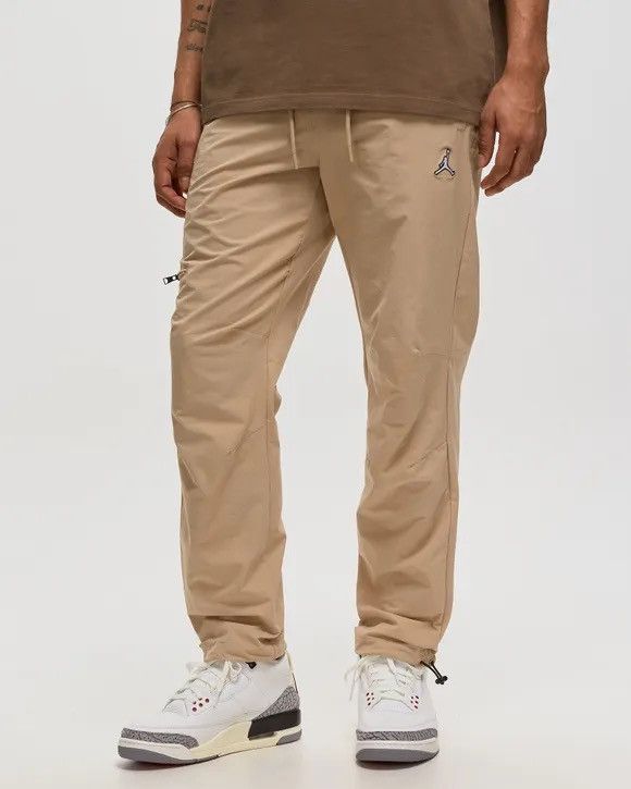 Jordan Brand Nike Air Jordan Essentials Men's Woven Tan Pants Size US 30 / EU 46 - 6 Thumbnail