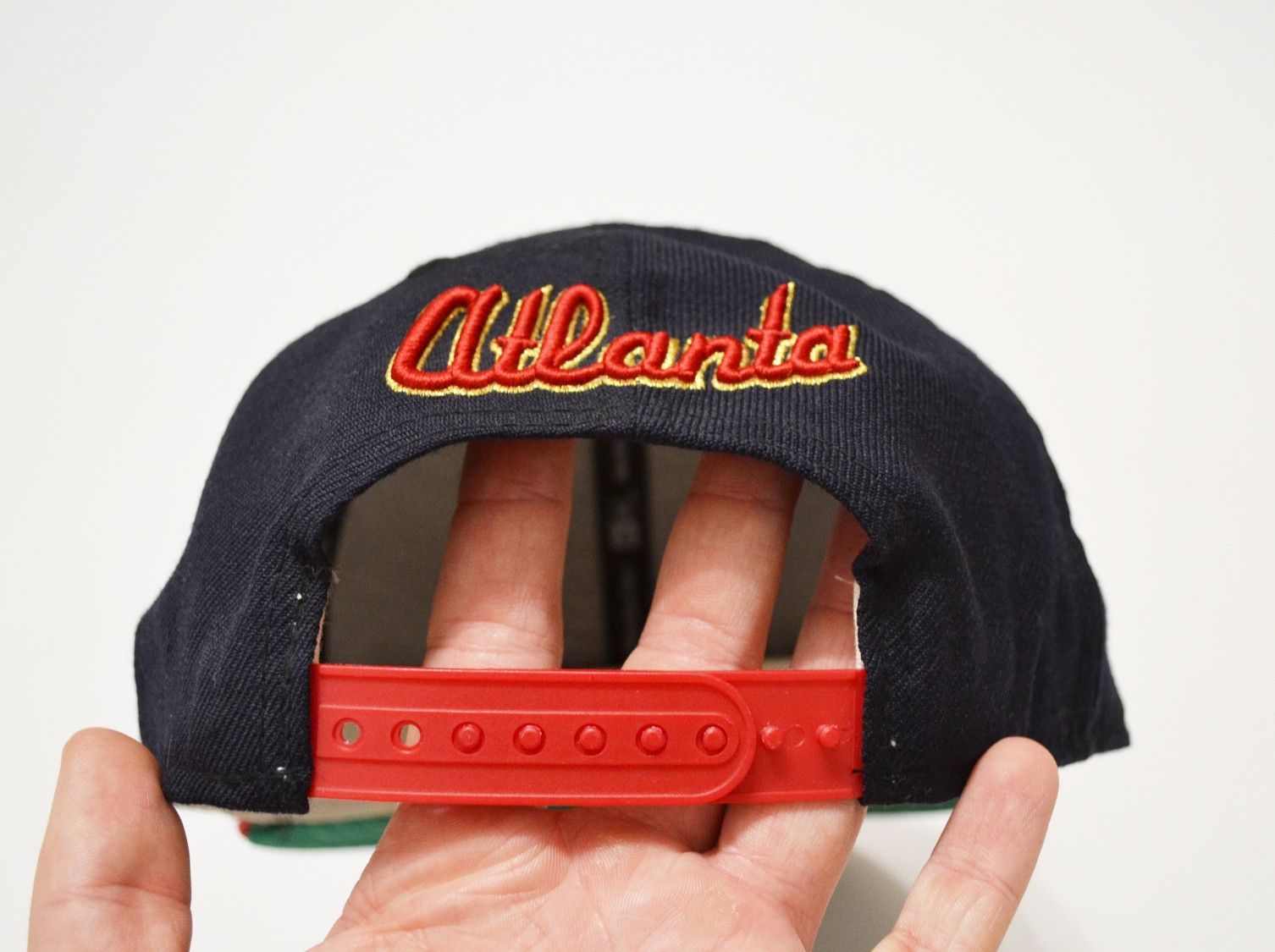 MLB Atlanta Braves Screaming Chief Noc-A-Homa Banned Logo Hat Size ONE SIZE - 3 Thumbnail