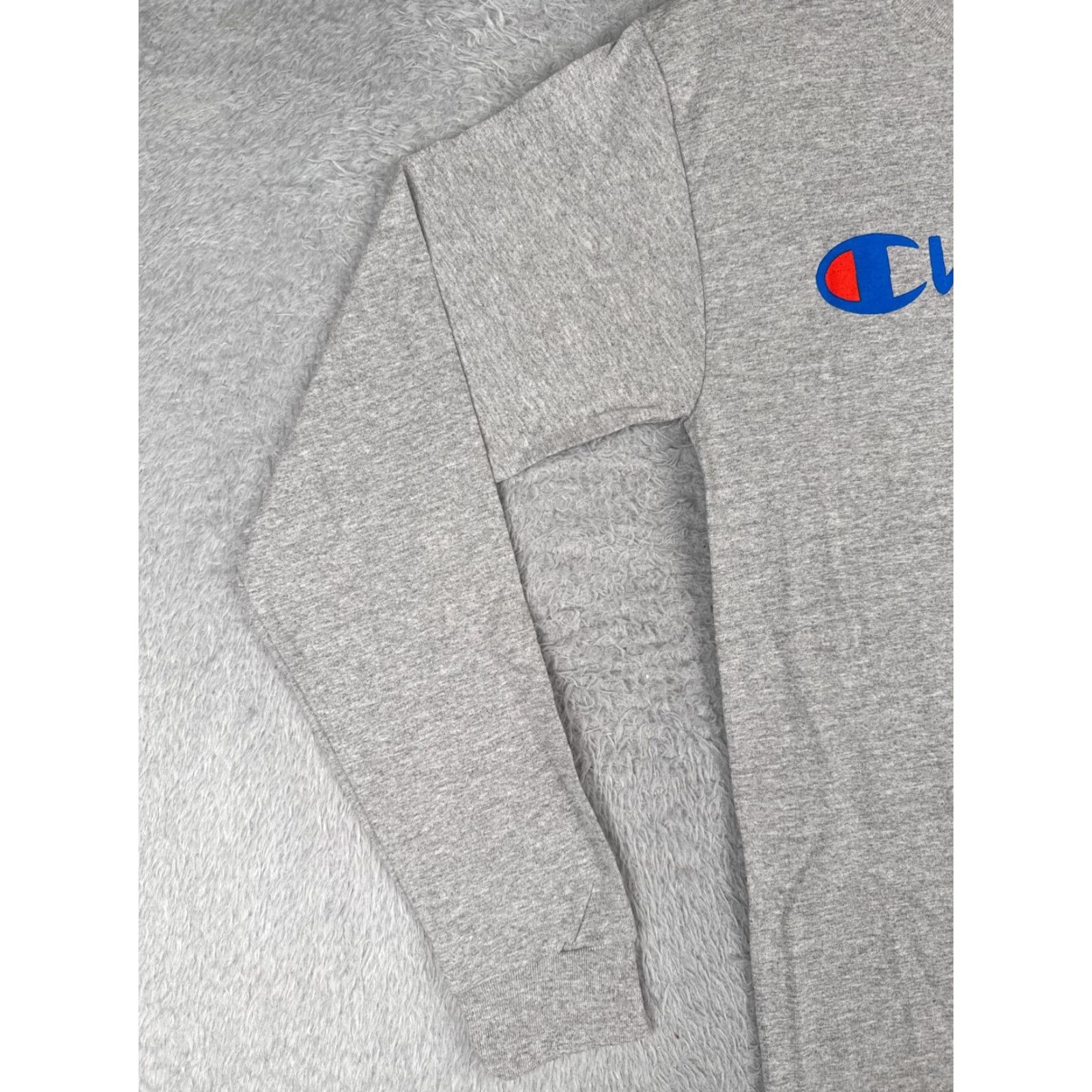 Champion Champion Shirt Men Adult Small Gray Long Sleeve Crew Neck Cotton Blend NEW NO TAGS Size US S / EU 44-46 / 1 - 3 Thumbnail