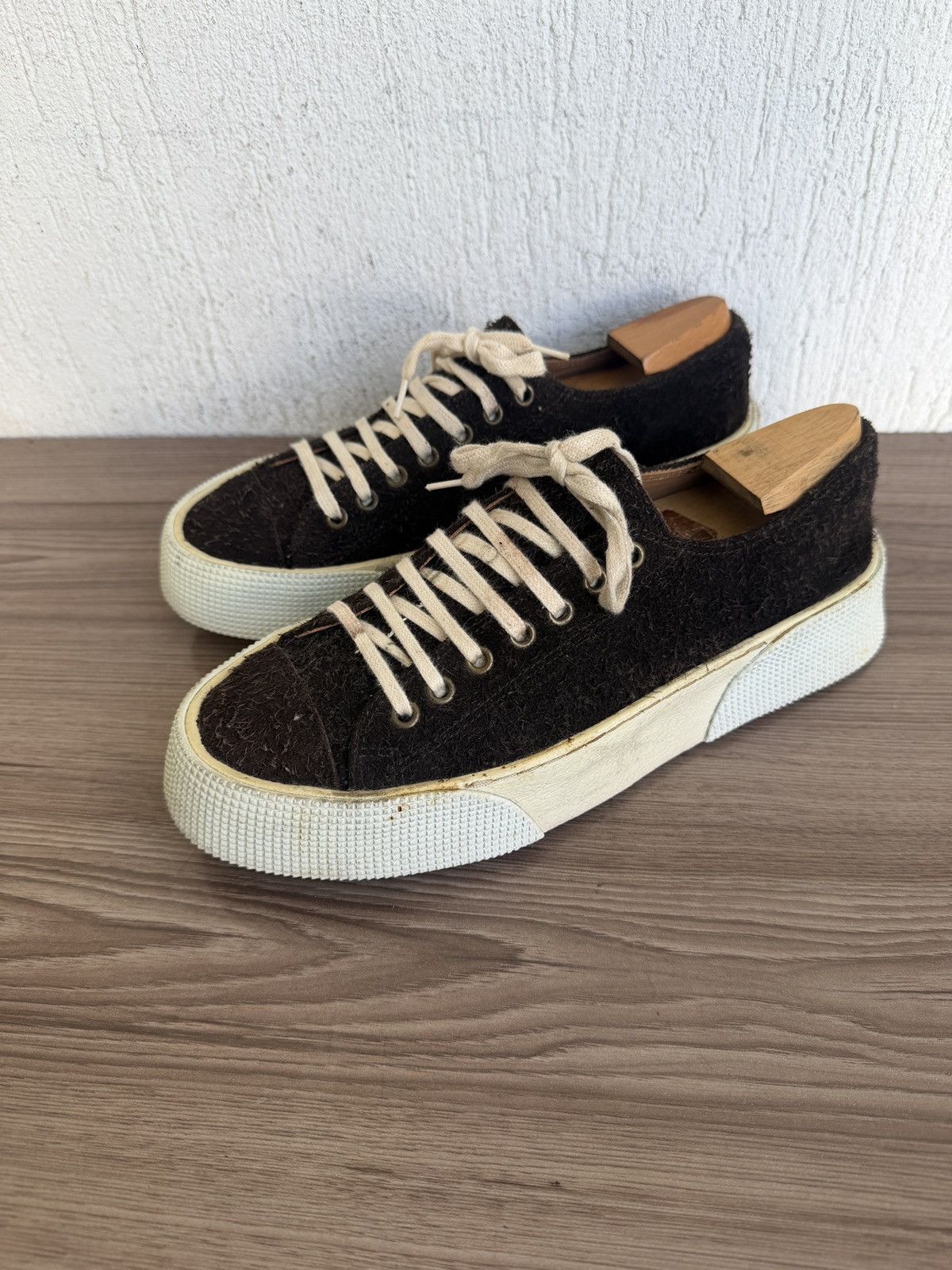 AMI Suede Alexandre mattiussi sneaker Size US 7 / EU 40 - 1 Thumbnail