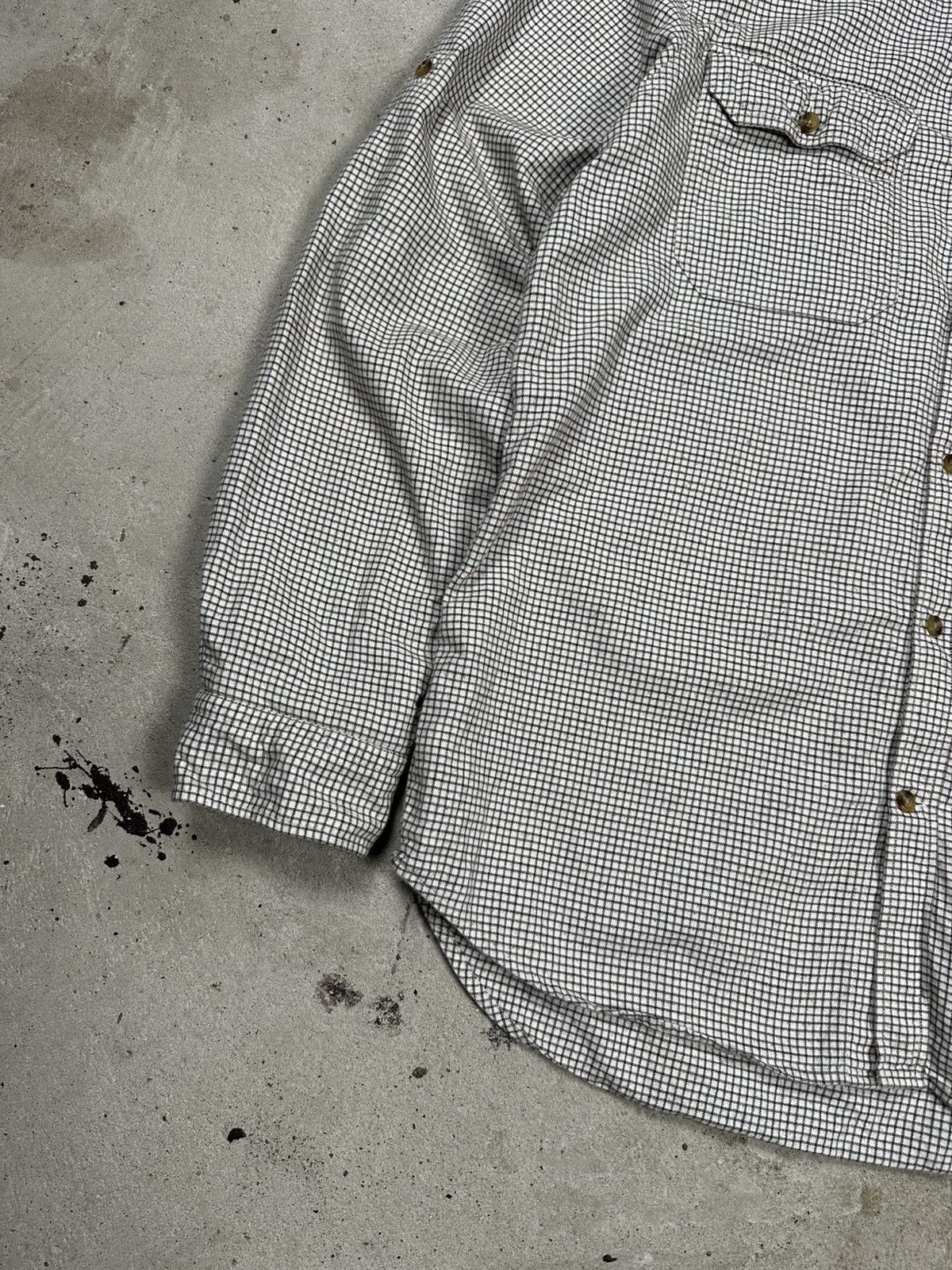 Fjallraven Forest Flannel Shirt Check Plaid Button Up