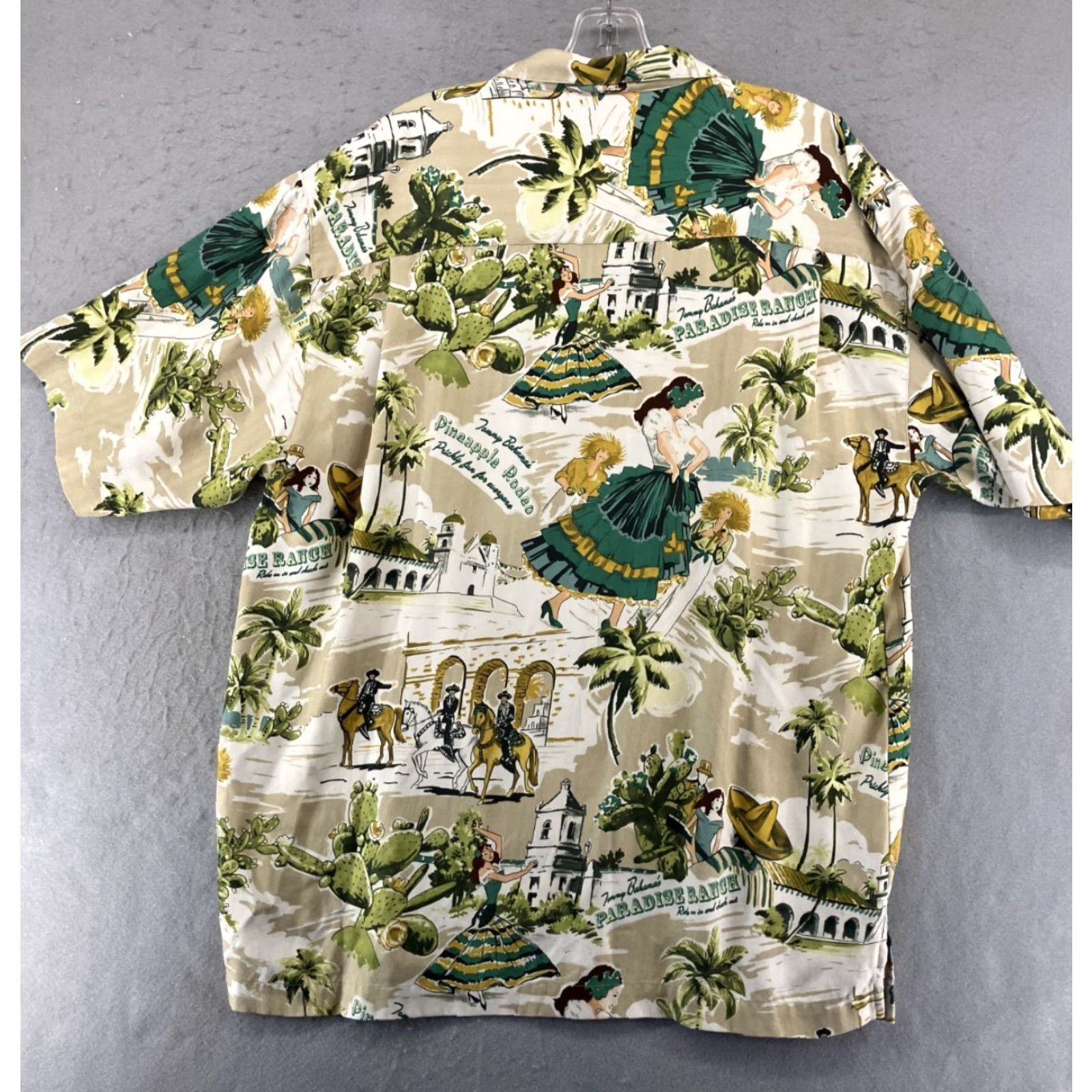 Tommy Bahama Tommy Bahama Hawaiian Shirt Mens M Silk 100% Silk Floral Short Sleeve Button-Up Multicolor Pineapple Rodeo Classic Casual Travel Size US M / EU 48-50 / 2 - 7 Thumbnail