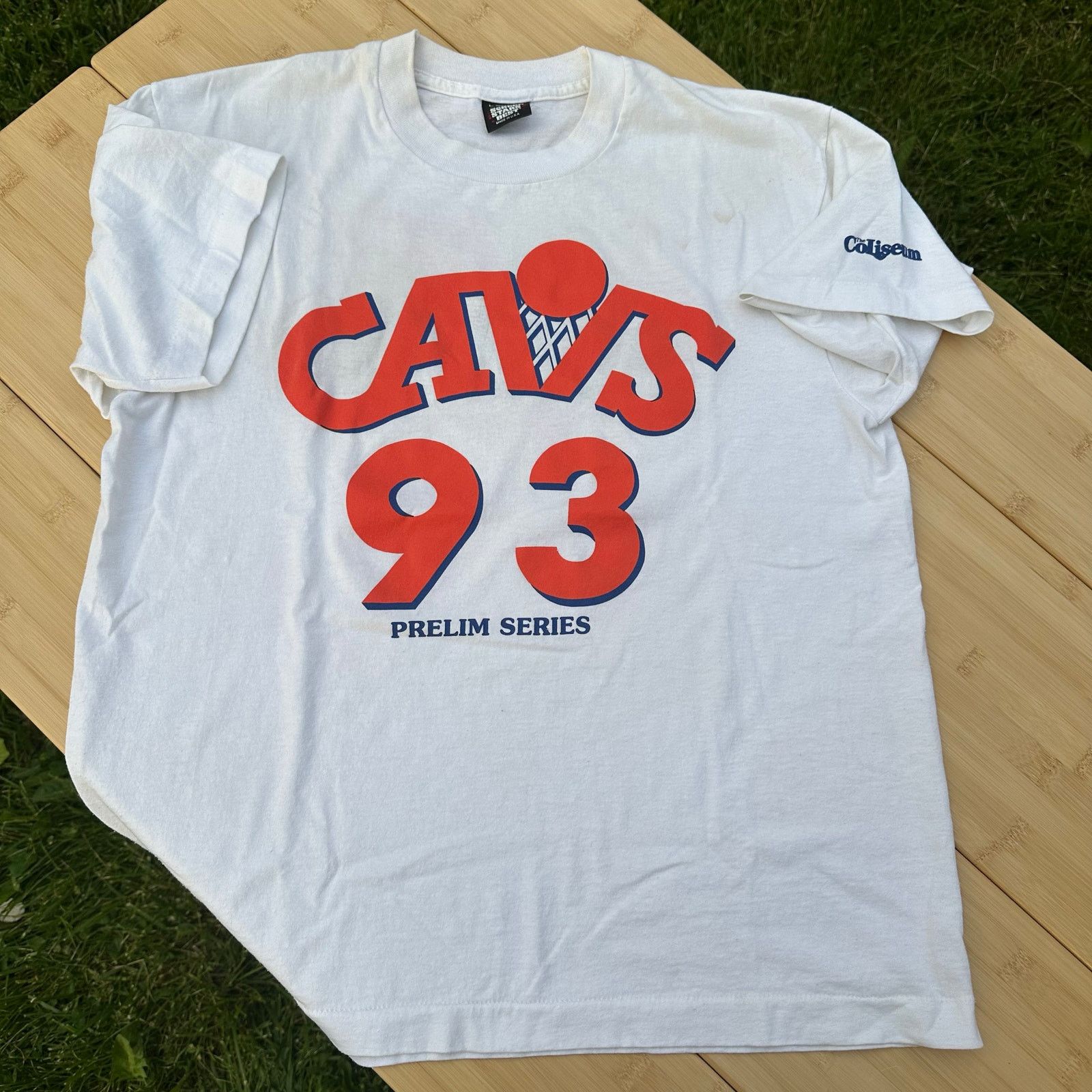 Japanese Brand × NBA Vintage Cleveland Cavs Shirt Screen Stars Best Size Large Size US L / EU 52-54 / 3 - 1 Thumbnail