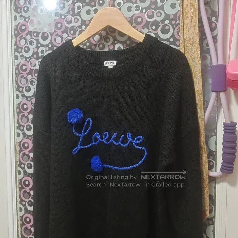 Loewe Loewe Merino Wool Crewneck Sweater Size S / US 4 / IT 40 - 2 Thumbnail
