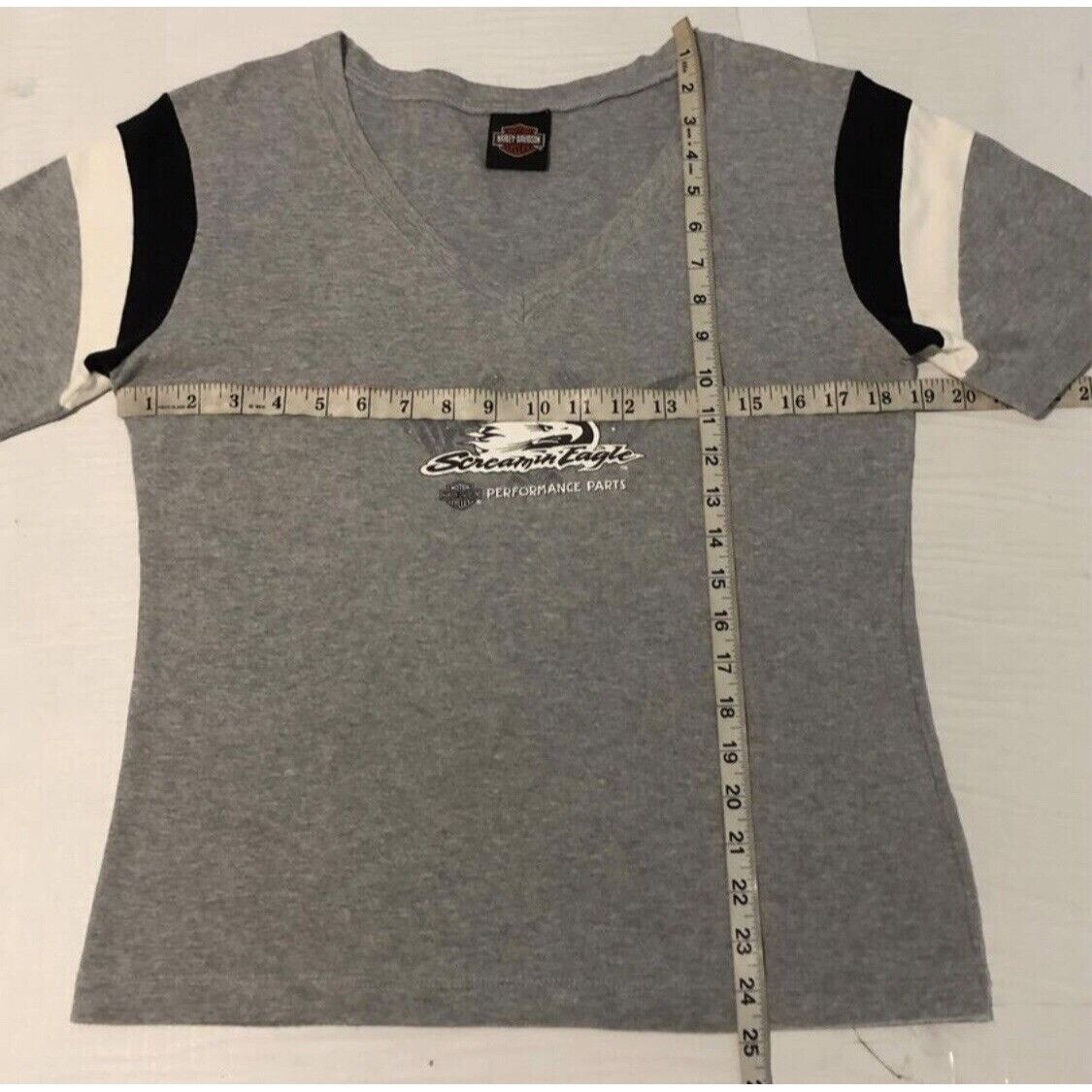 Harley Davidson Harley Davidson T-shirt Large Women Screamin Eagle 🦅 Size L / US 10 / IT 46 - 6 Thumbnail