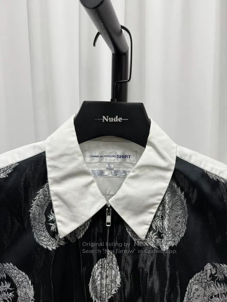 Comme des Garcons Comme Des Garcons Dragon embroidery patchwork shirt Size L / US 10 / IT 46 - 3 Thumbnail