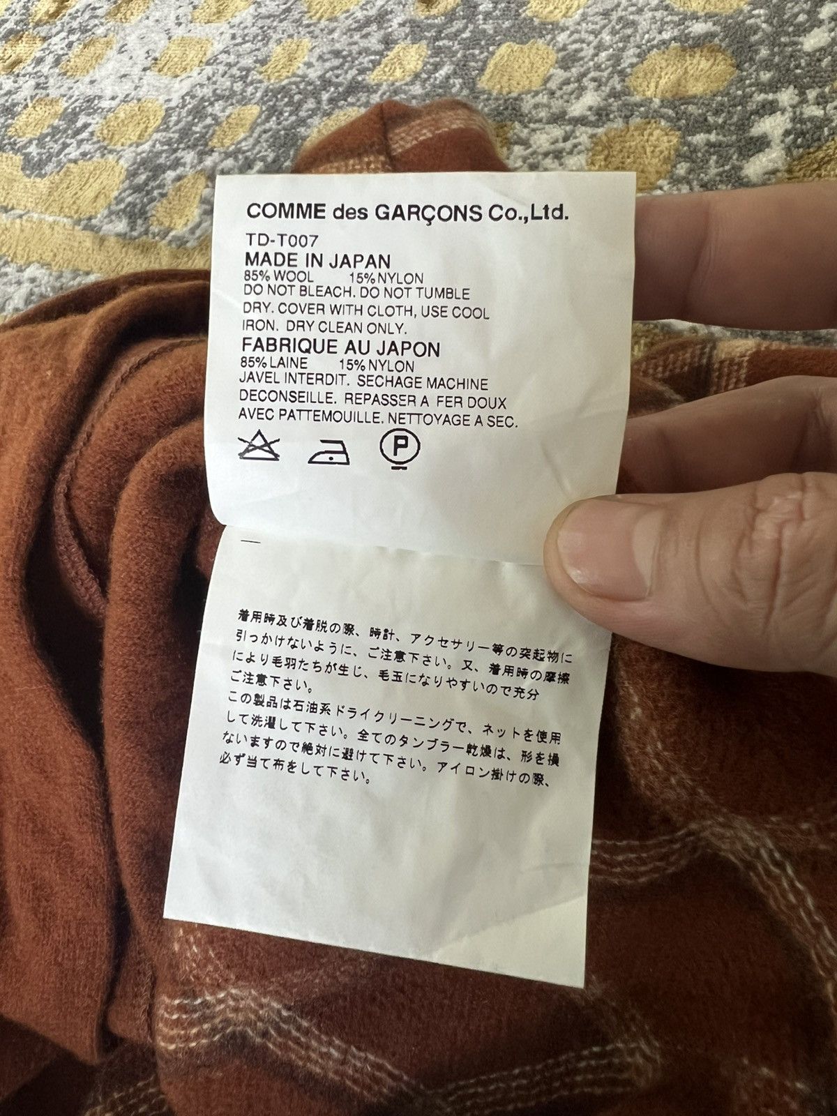 Comme des Garcons × Japanese Brand × Tricot Comme des Garcons Tricot Comme des Garcons Knit Size S / US 4 / IT 40 - 15 Thumbnail