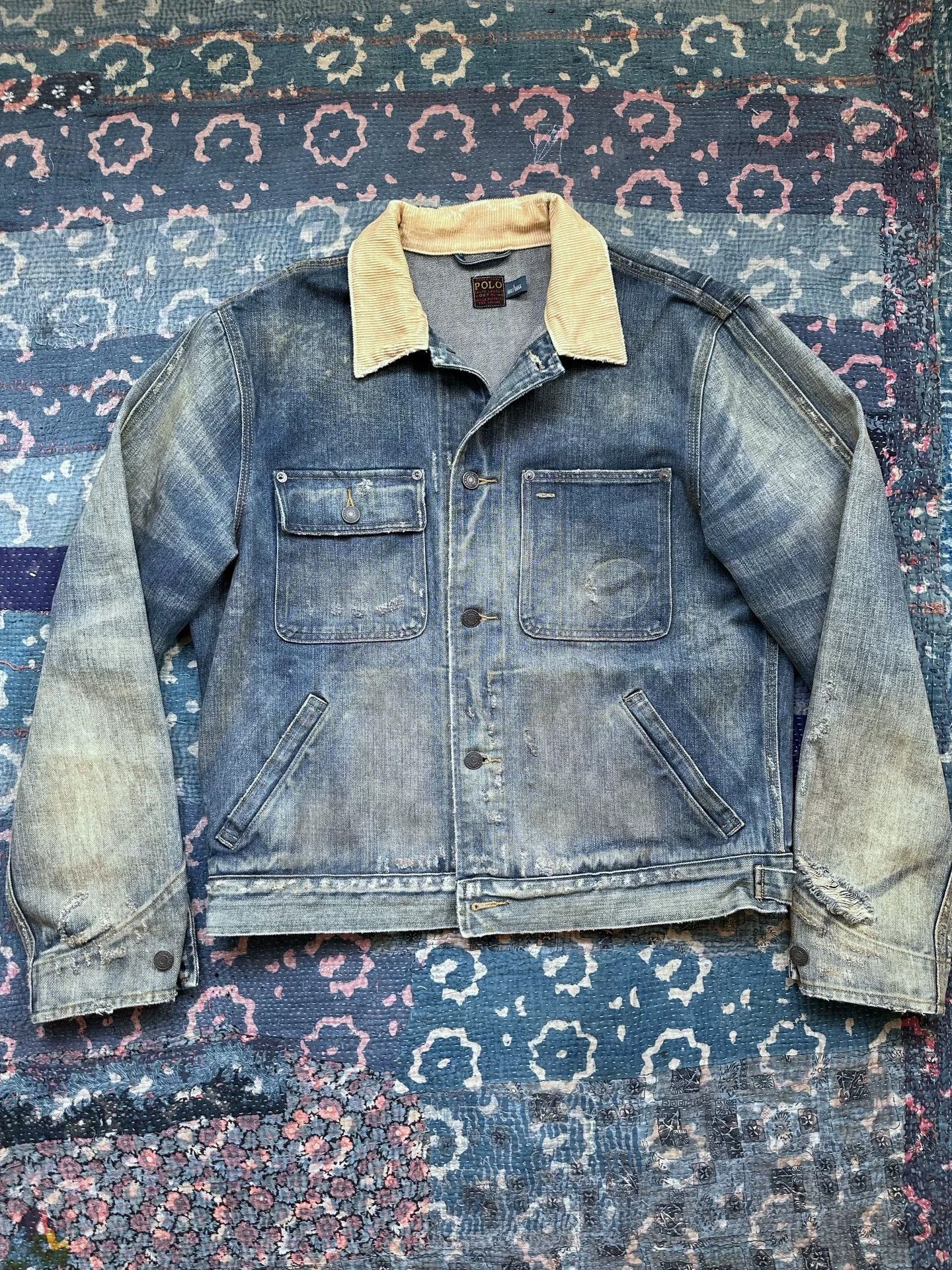 RRL Ralph Lauren Polo Ralph Lauren Corduroy Jacket Size US L / EU 52-54 / 3 - 1 Thumbnail