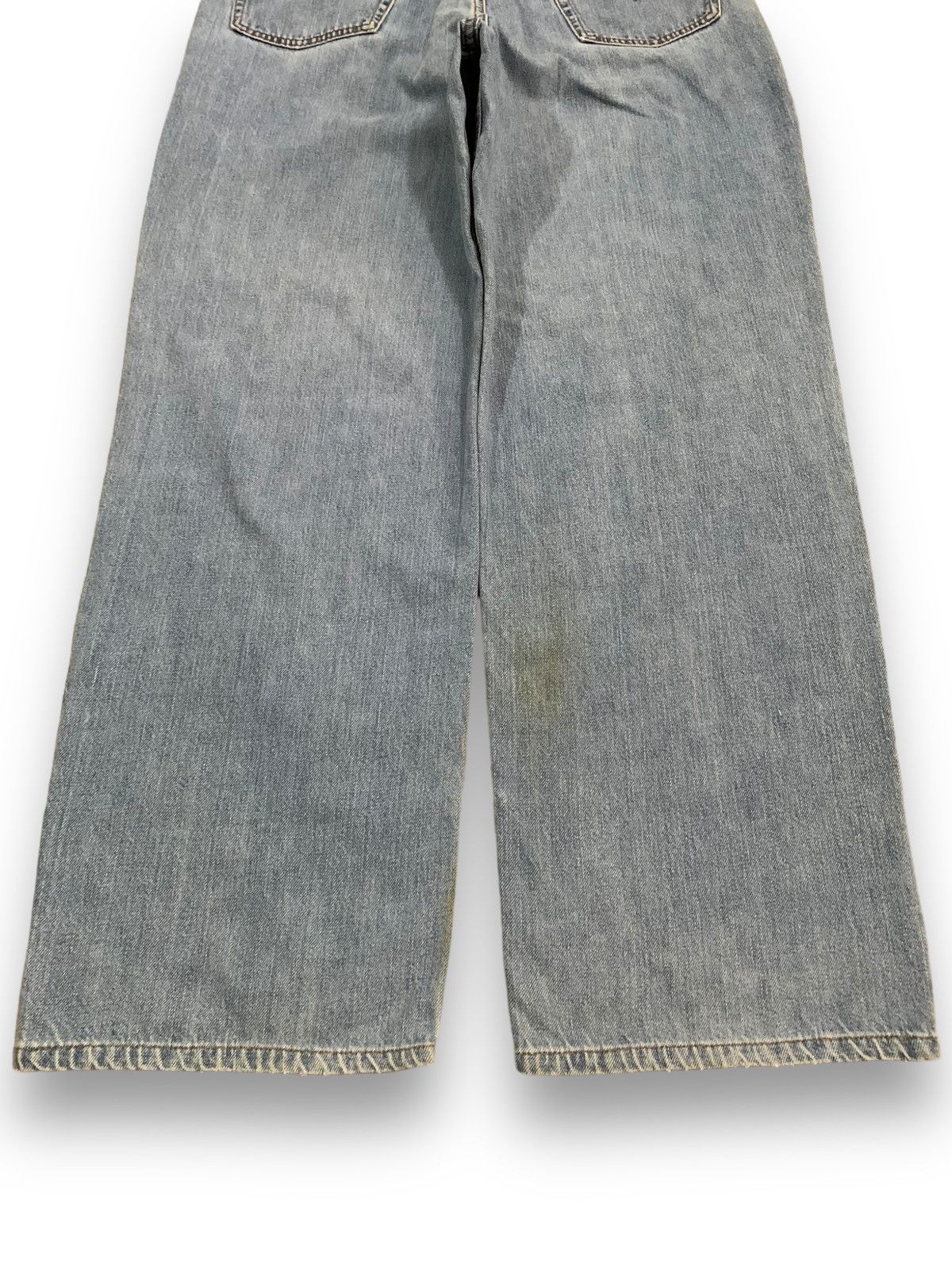 Levi's Vintage 90s Levis 529 White Tab Blue Washed Baggy Jeans Size US 32 / EU 48 - 13 Thumbnail