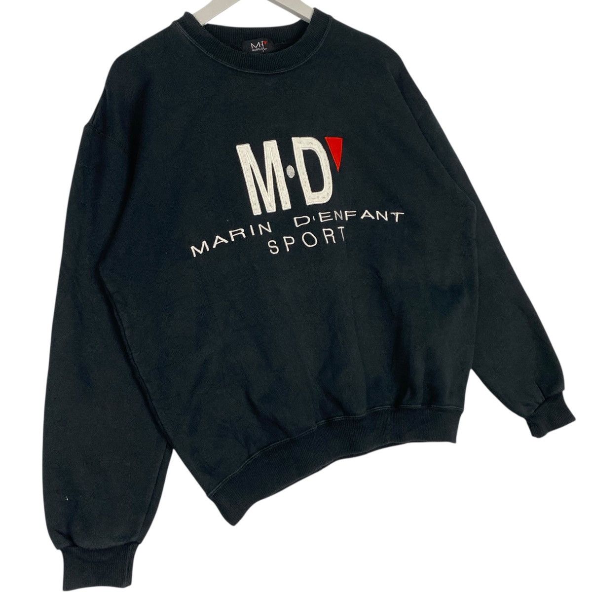 Other Vintage Marin D’Enfant Sport Sweatshirt Crewneck Big Logo Size US L / EU 52-54 / 3 - 3 Thumbnail
