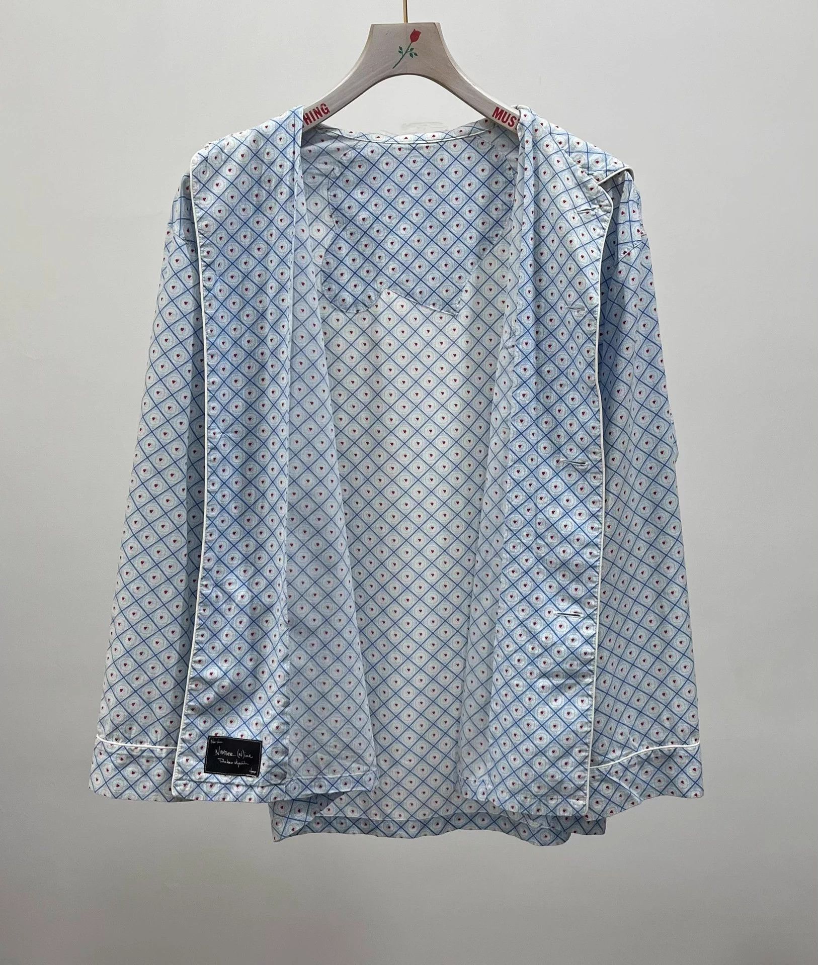 Number (N)ine Number (N)ine 03AW pajama shirt Size US M / EU 48-50 / 2 - 4 Thumbnail