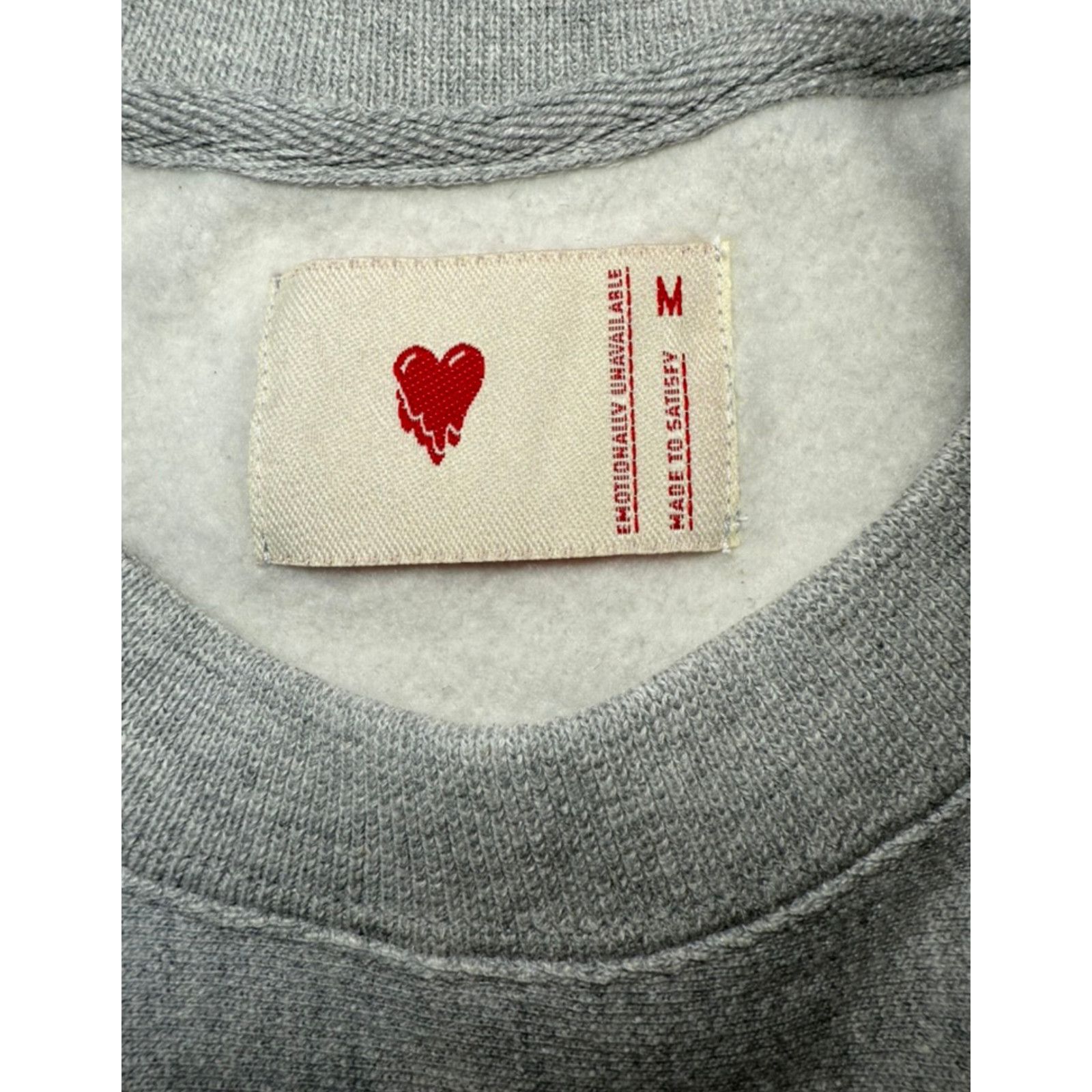 Emotionally Unavailable Emotionally Unavailable Medium Graphic Crewneck Sweatshirt Size US M / EU 48-50 / 2 - 5 Thumbnail
