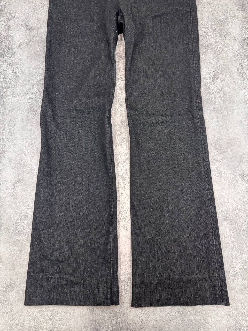 Max Mara Max Mara Women Denim Jeans Pants Straight Fit Black Size XS Size 25" / US 0 / IT 36 - 4 Thumbnail