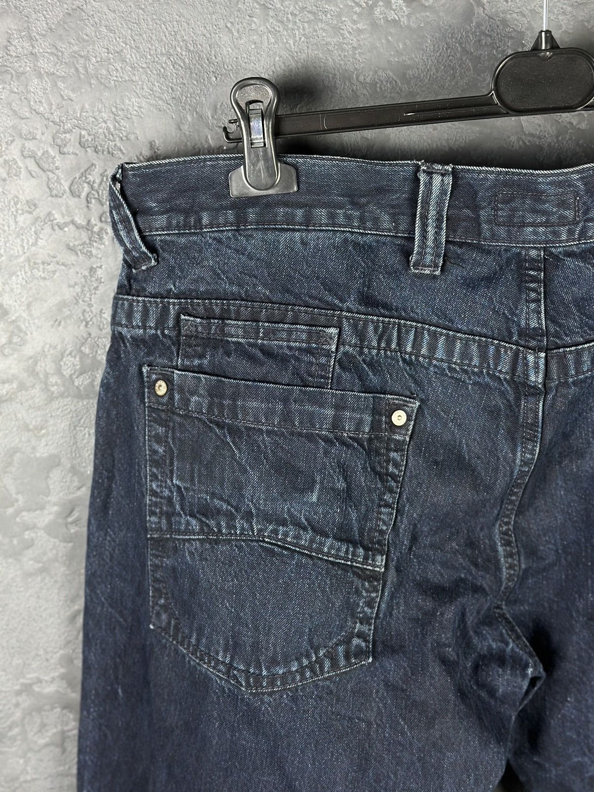 Armani × Japanese Brand Vintage Armani Jeans Japanese Distressed Jeans Size US 36 / EU 52 - 7 Thumbnail