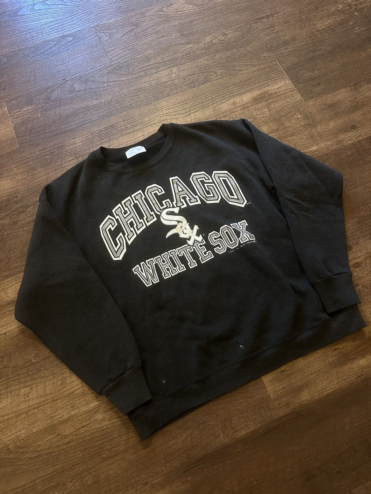 Vintage Chicago White Socks Crewneck Size US XL / EU 56 / 4 - 3 Thumbnail