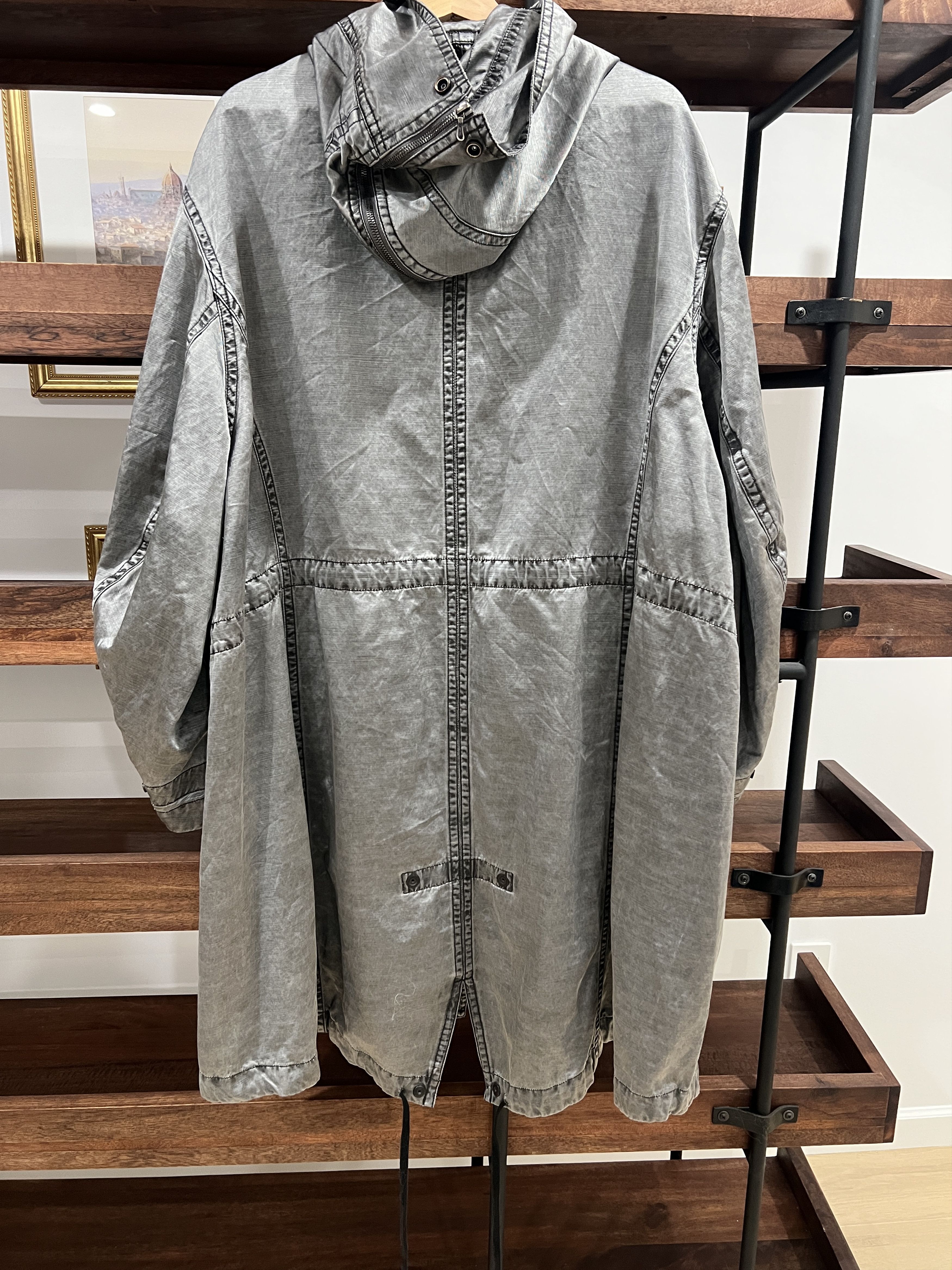 Julius 927COM1-G Ash Gray / Mods Coat Size US S / EU 44-46 / 1 - 2 Thumbnail