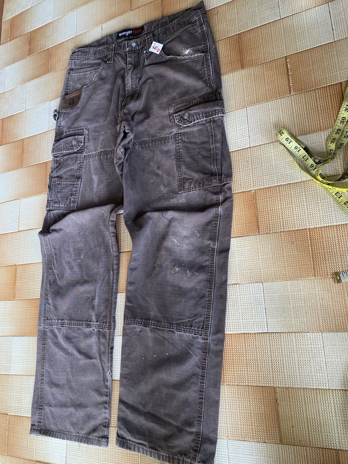 Vintage × Wrangler Vintage wrangle riggs workwear cargo Size US 34 / EU 50 - 13 Thumbnail