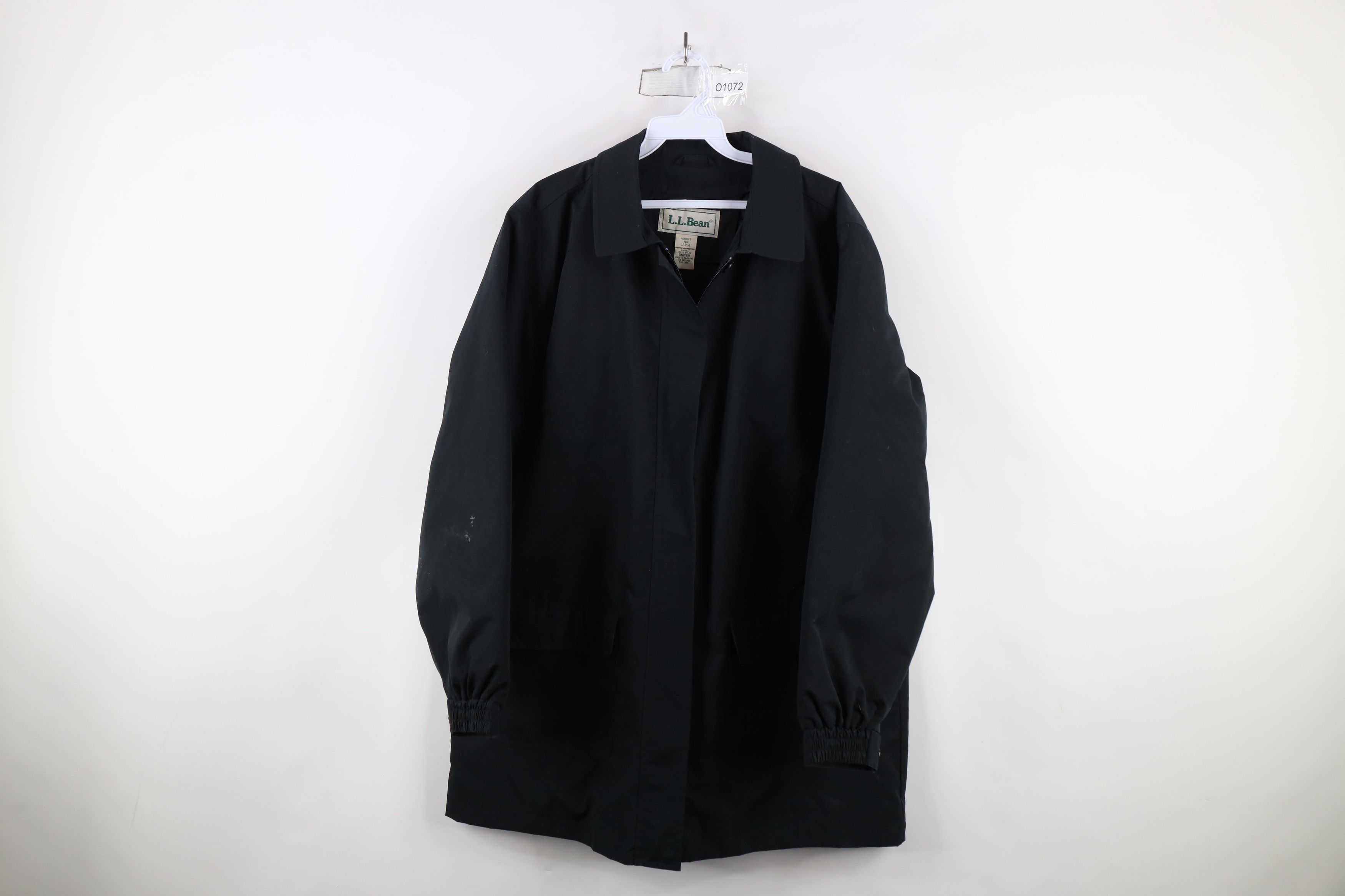 L.L. Bean × Vintage Vintage 90s LL Bean Quilted Wool Lined Car Jacket Coat Size L / US 10 / IT 46 - 1 Thumbnail