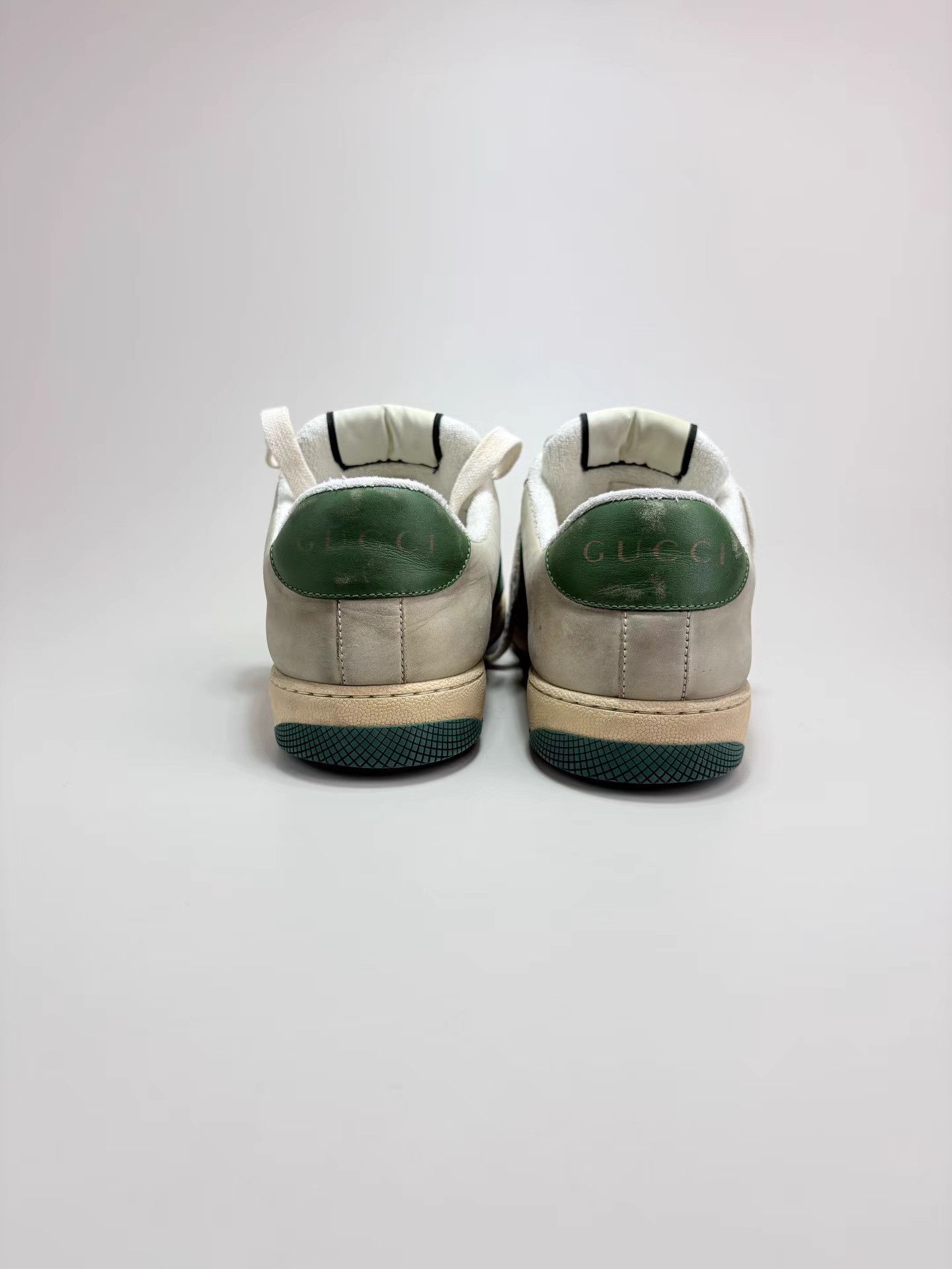 Gucci GUCCI Red & Green Dirty Sneakers Size US 10 / EU 43 - 3 Thumbnail