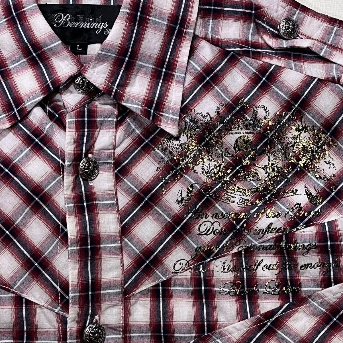 If Six Was Nine Berning sho grunge flannel shirt Size US M / EU 48-50 / 2 - 3 Thumbnail