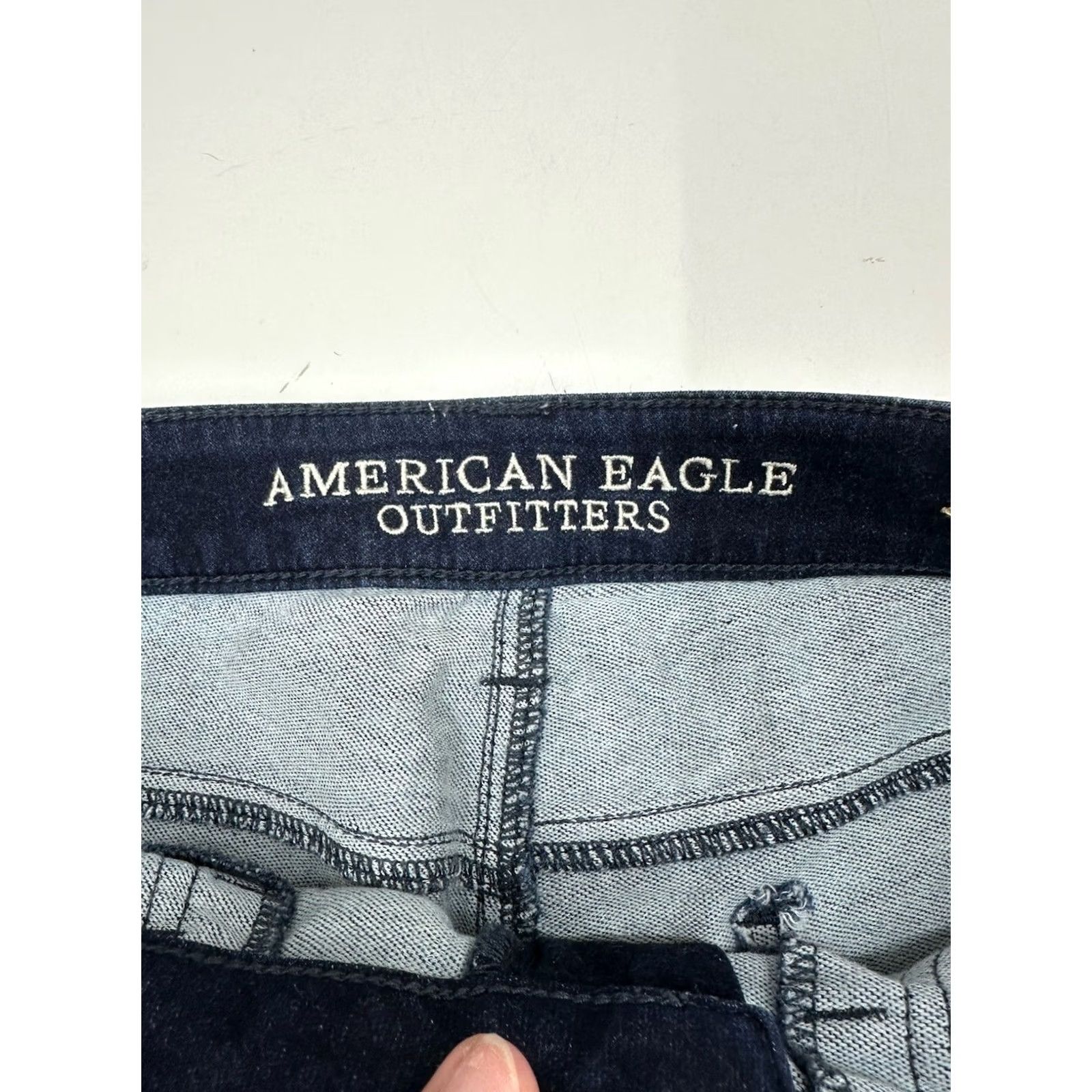 American Eagle Outfitters American Eagle Womens Jeans Size 8 Regular Hi-Rise Jegging Denim Blue Size 30" / US 8 / IT 44 - 3 Thumbnail