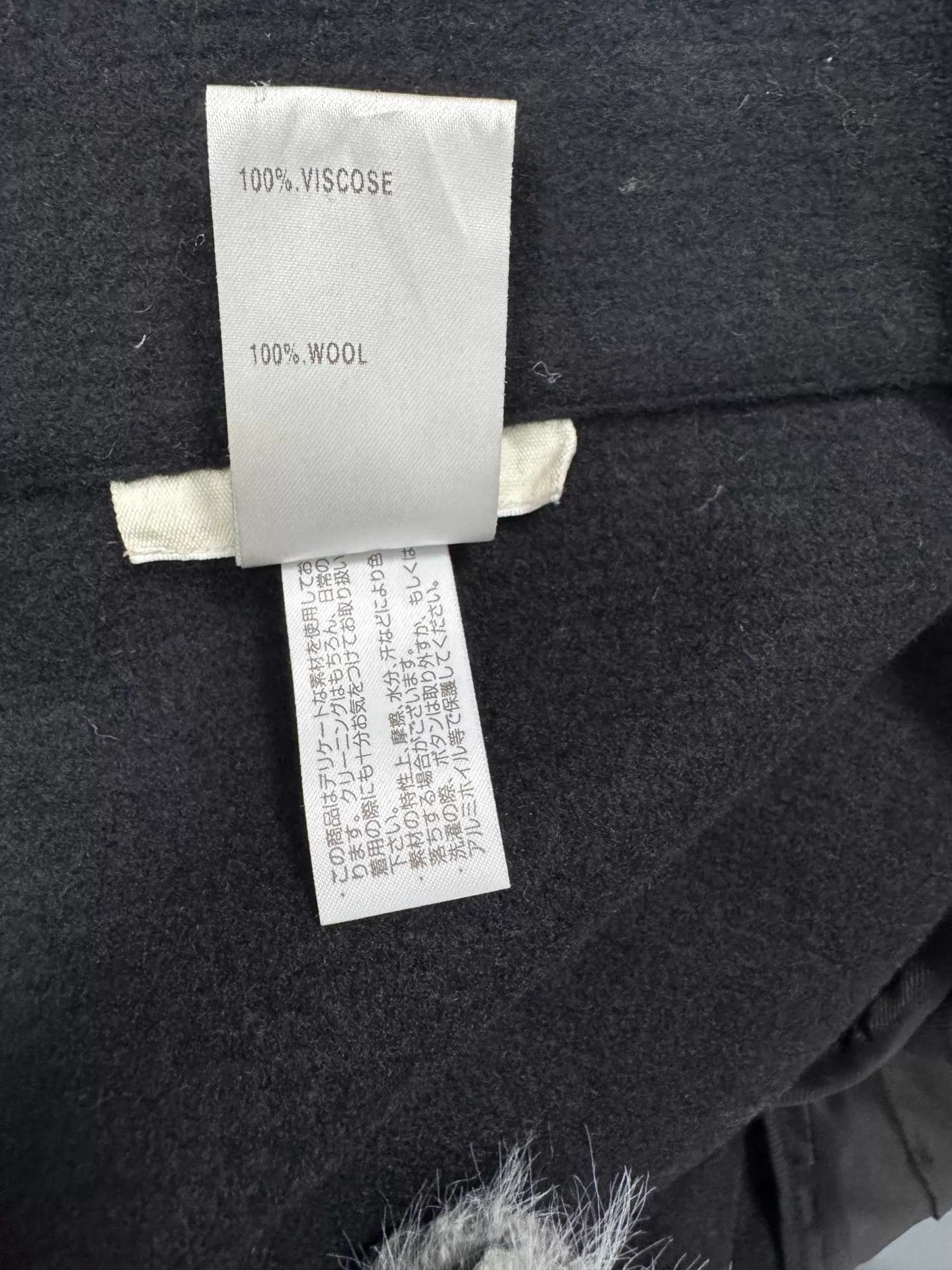 Chloe Chloe Wool Blend Double Breasted Black Short Jacket T34 Size XXS / US 00 / IT 34 - 4 Thumbnail