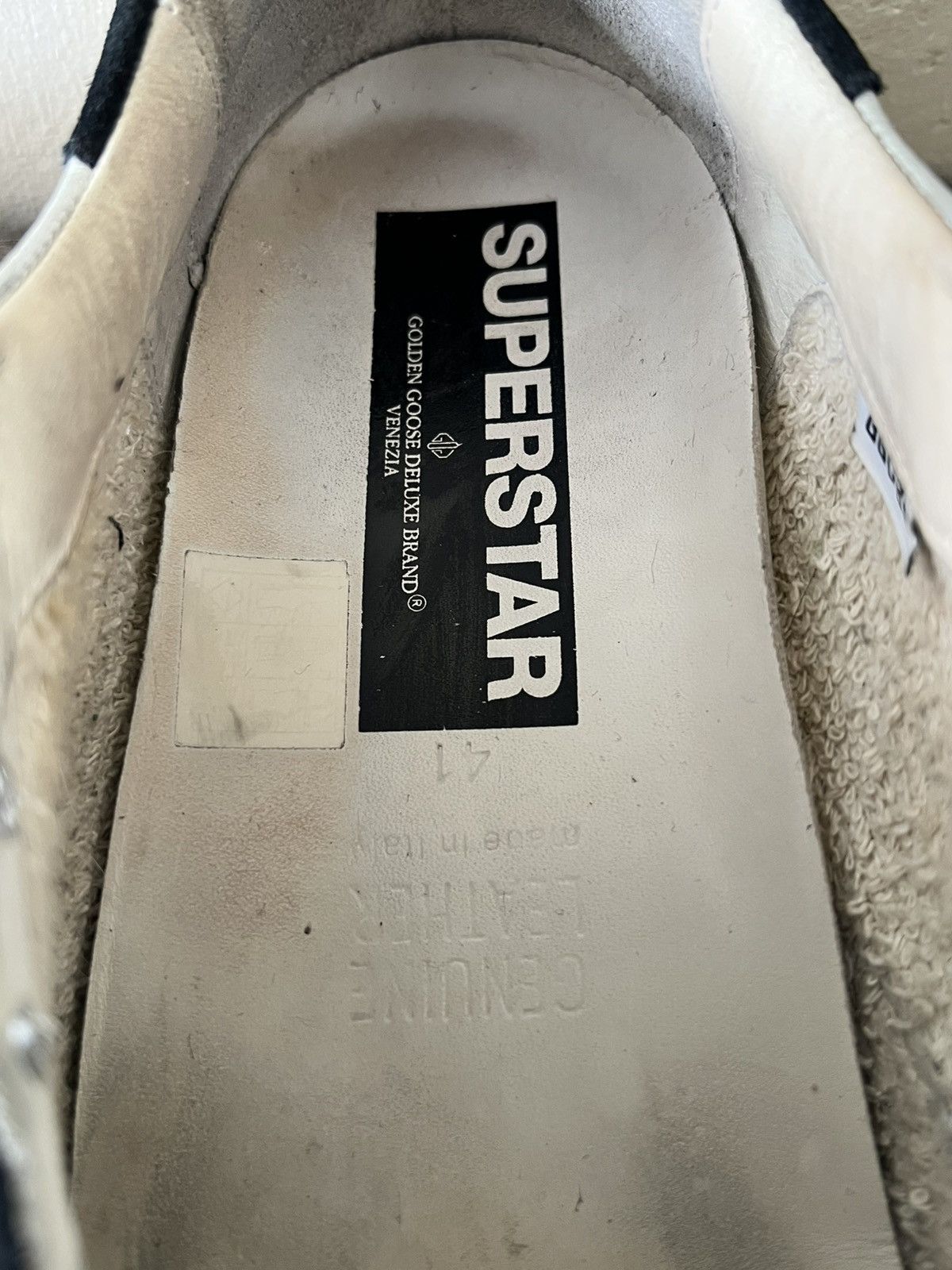 Golden Goose GOLDEN GOOSE SUPER STAR SNEAKERS DELUXE BRAND(GGDB) Size US 8 / EU 41 - 9 Thumbnail