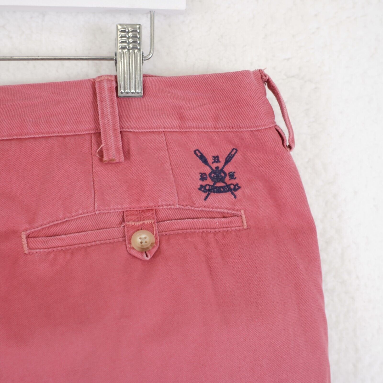 Polo Ralph Lauren Polo Ralph Lauren Slim Fit Pink Cotton Chino Pants 38/32 Mid Size US 38 / EU 54 - 5 Thumbnail