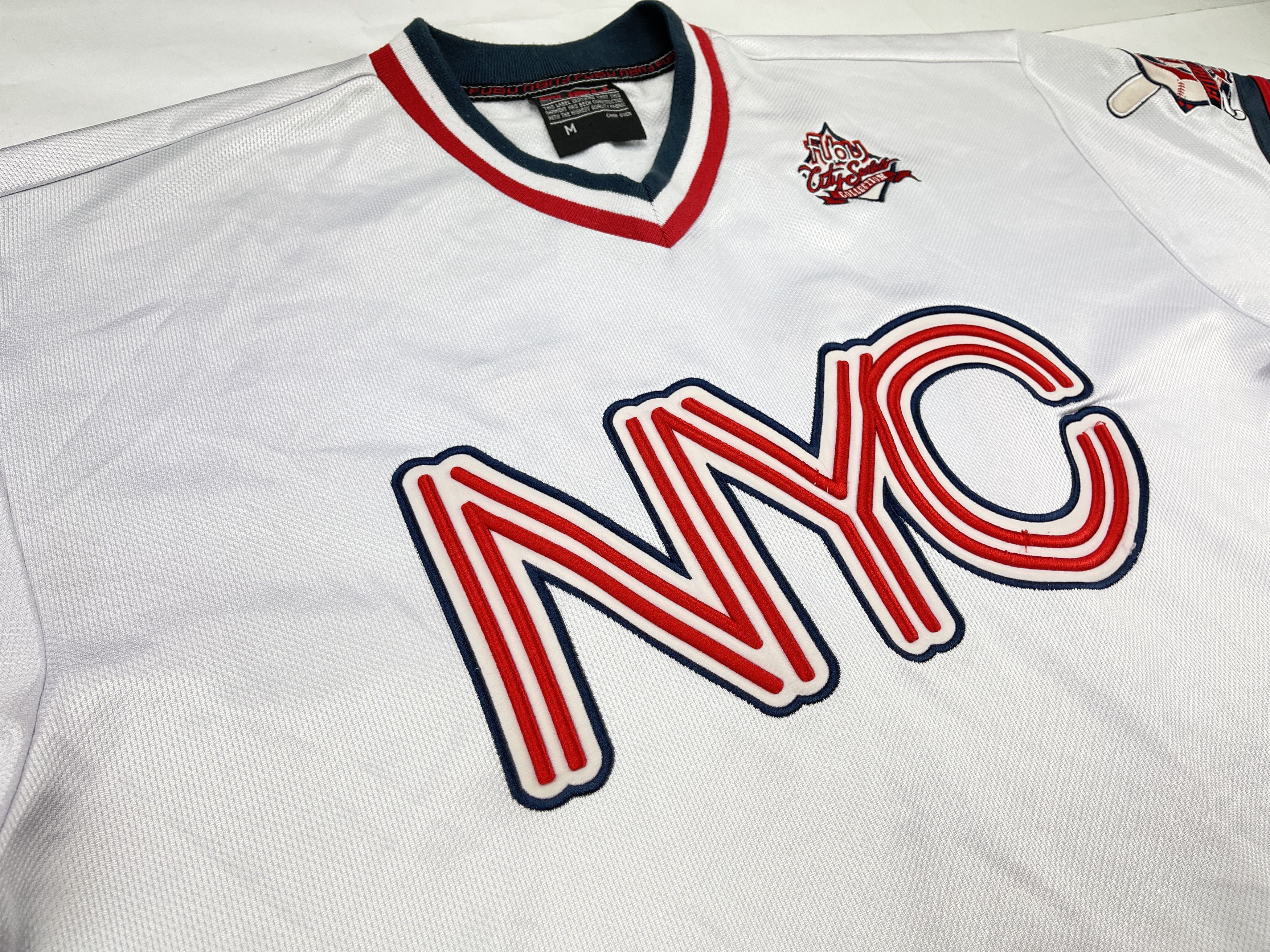 Fubu FUBU jersey, vintage hip hop t-shirt New York, City Series M Size US M / EU 48-50 / 2 - 5 Thumbnail