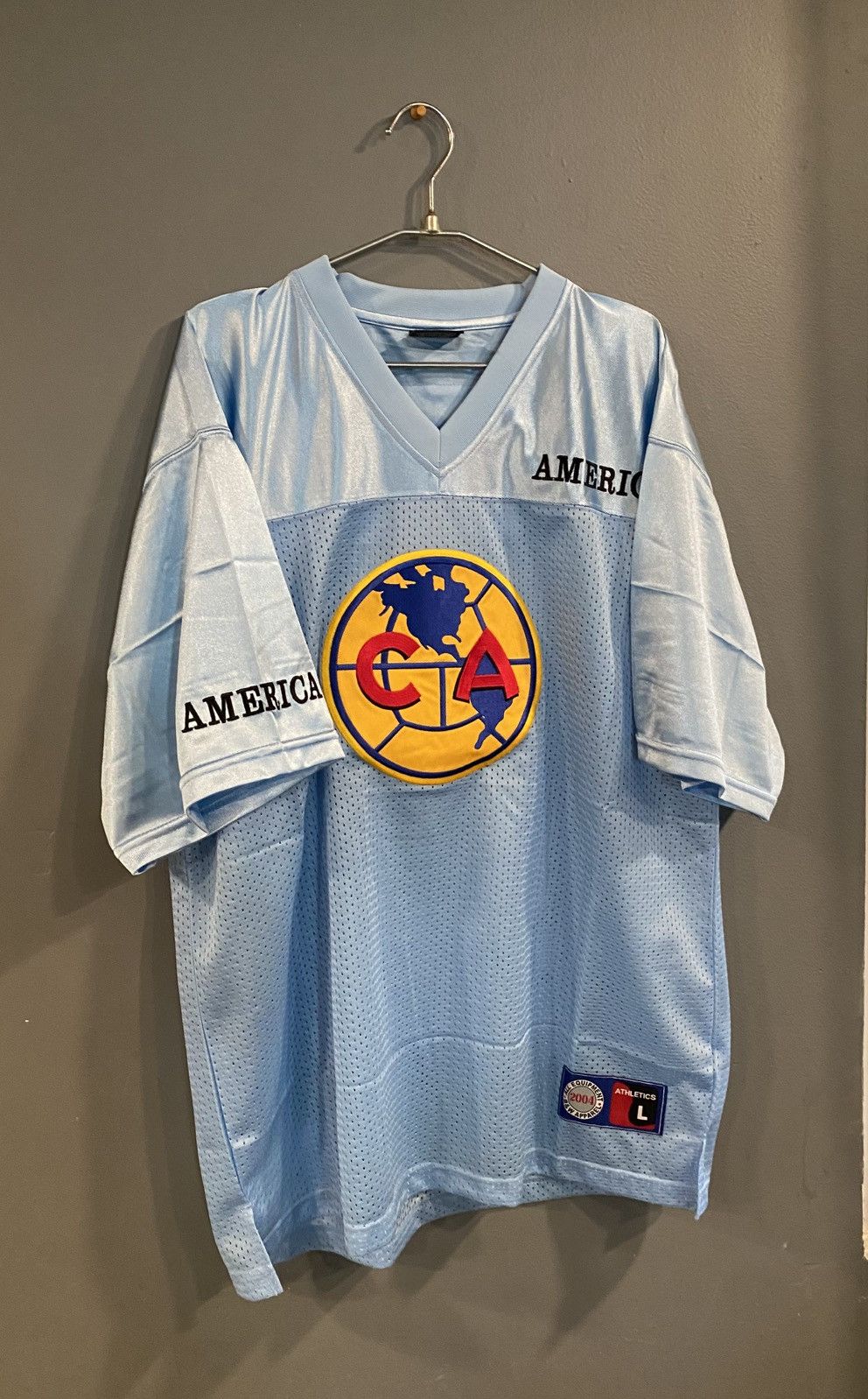 Other Vintage Y2K Club America Embroidered Logo Jersey Size US XL / EU 56 / 4 - 1 Thumbnail