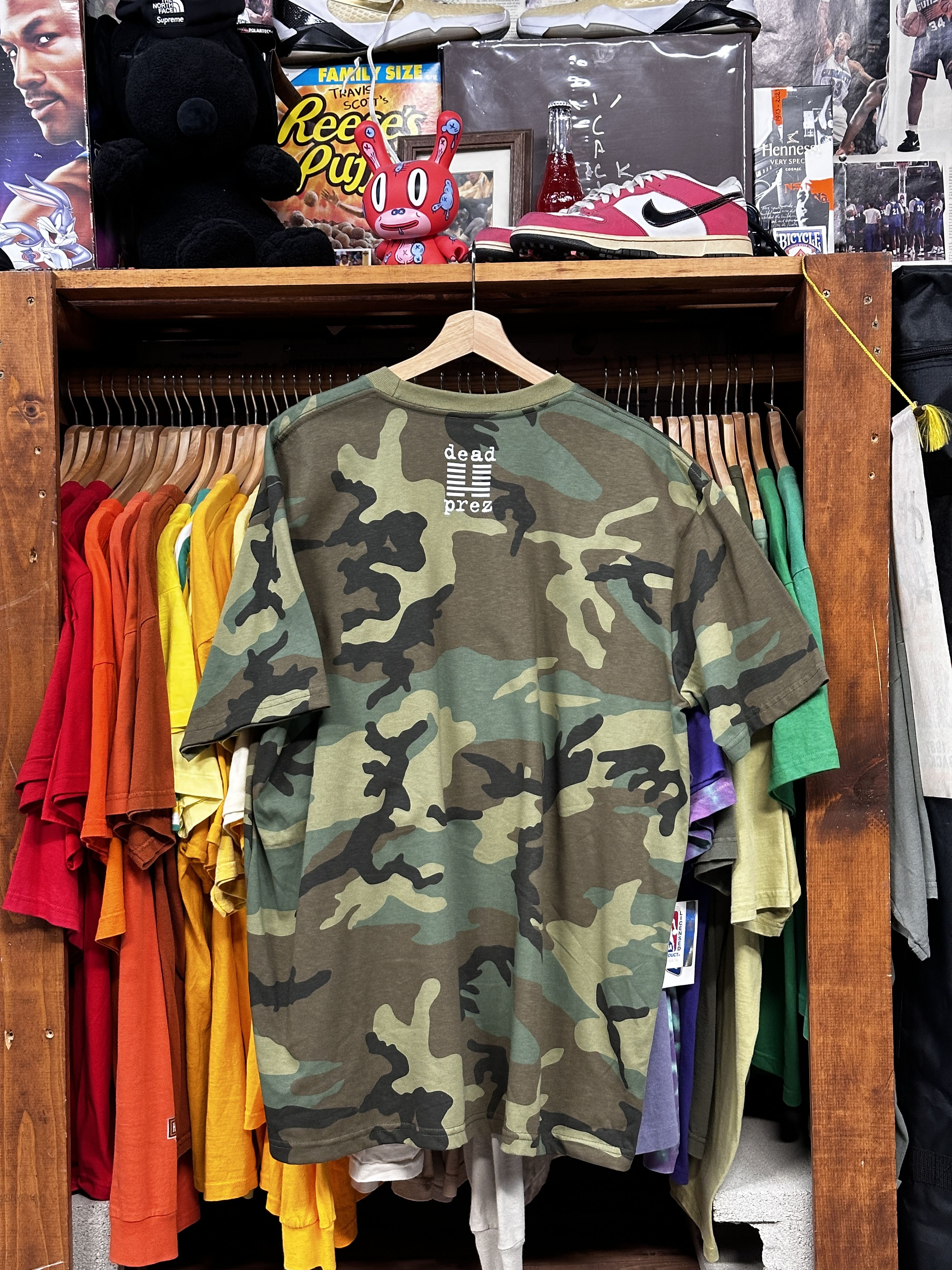 Supreme Supreme dead prez RBG Tee Woodland Camo Size US XL / EU 56 / 4 - 2 Thumbnail