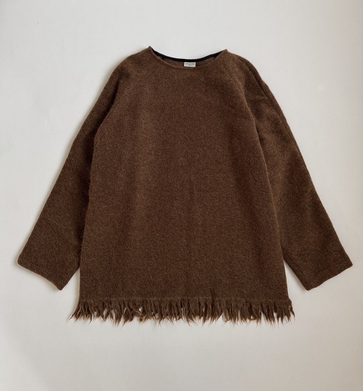 Dries Van Noten FW17 Runway Alpaca “Blanket” Pullover Size US M / EU 48-50 / 2 - 2 Thumbnail