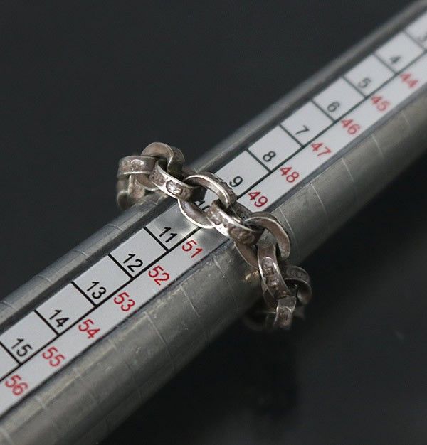 Chrome Hearts Chrome Hearts Paper Chain Ring Size ONE SIZE - 3 Thumbnail