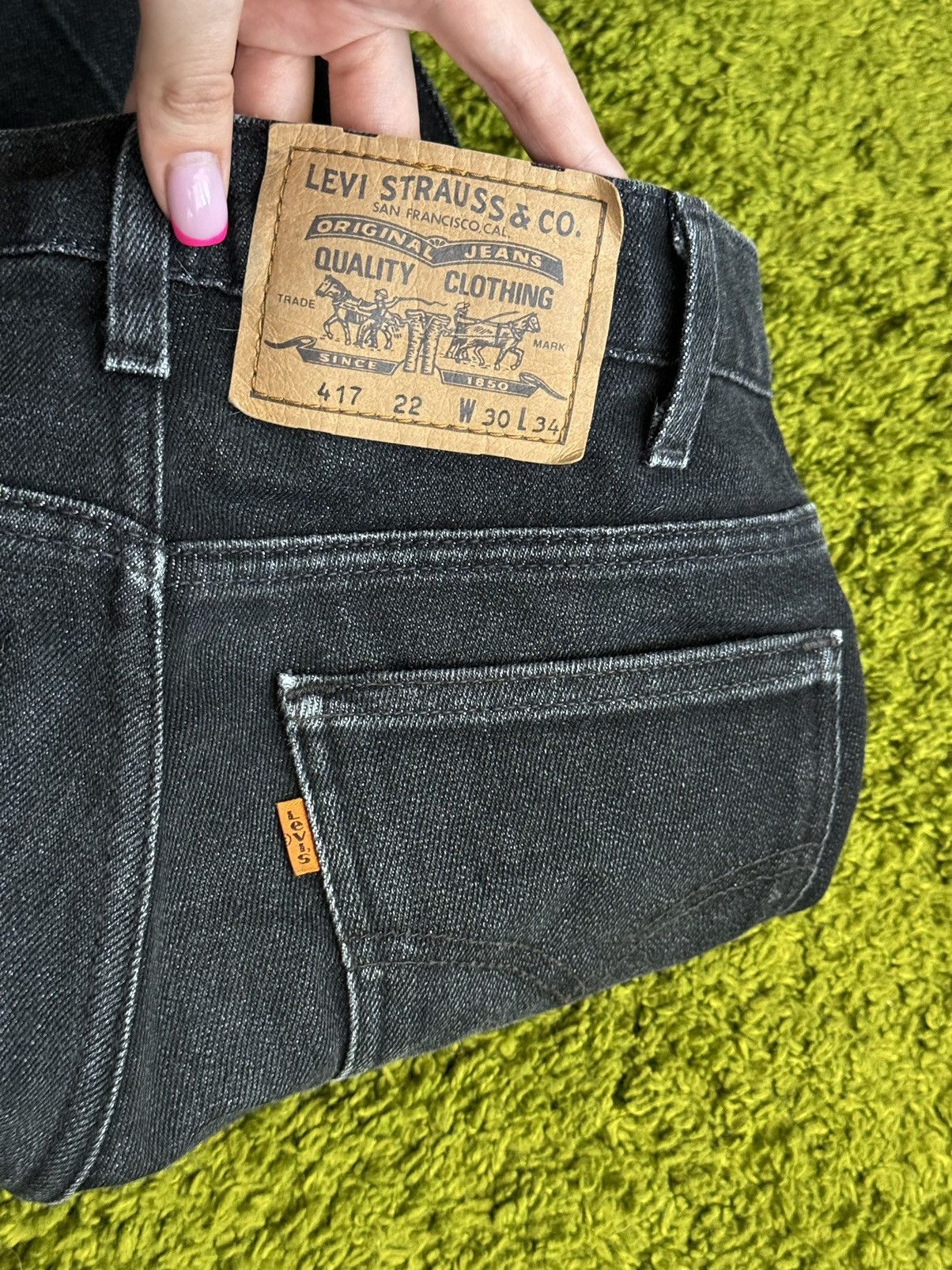 Levi's × Levi's Vintage Clothing × Vintage Levi’s 80s vintage orange tab jeans denim Size 27" / US 4 / IT 40 - 6 Thumbnail